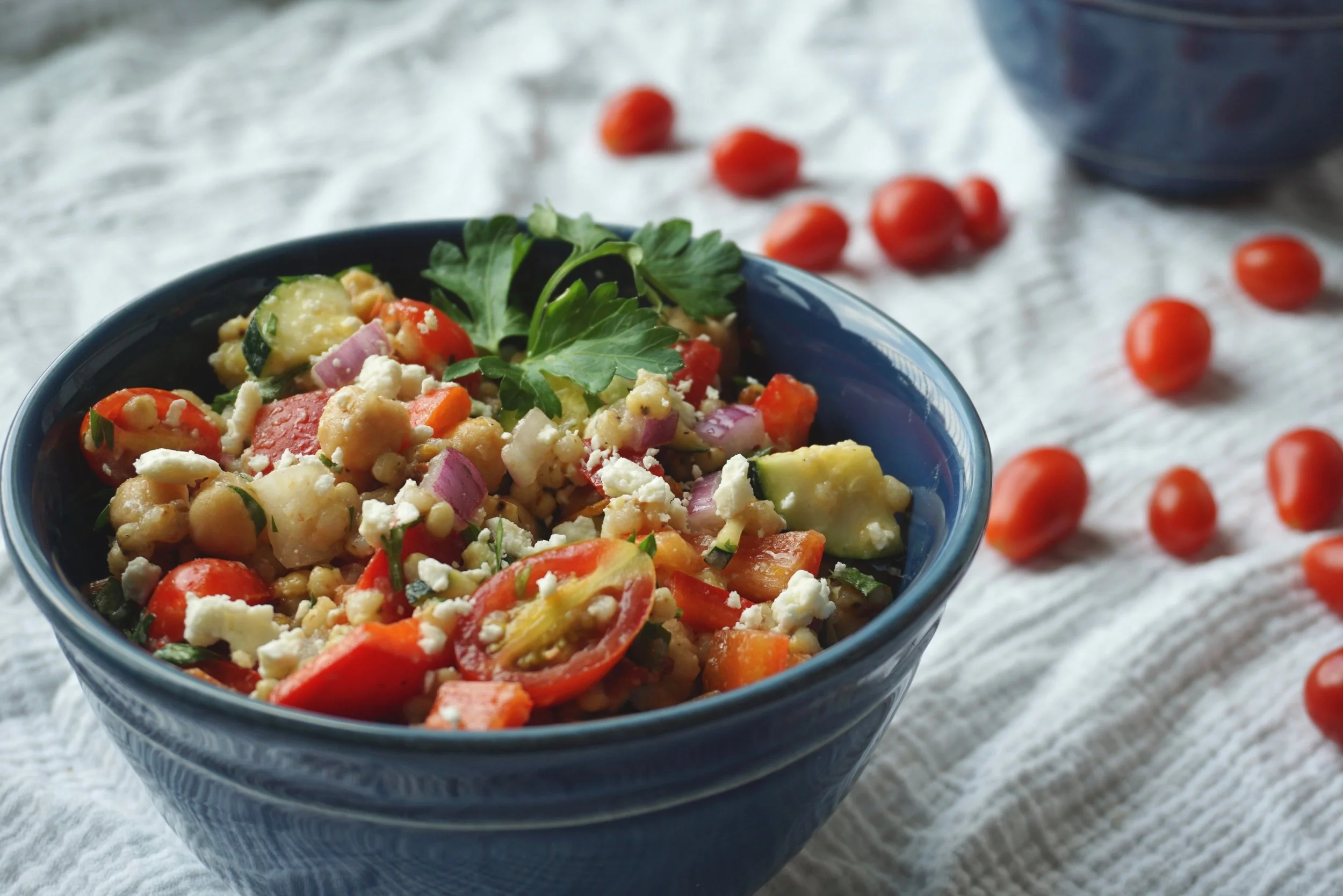 Mediterranean Whole Grain Salad