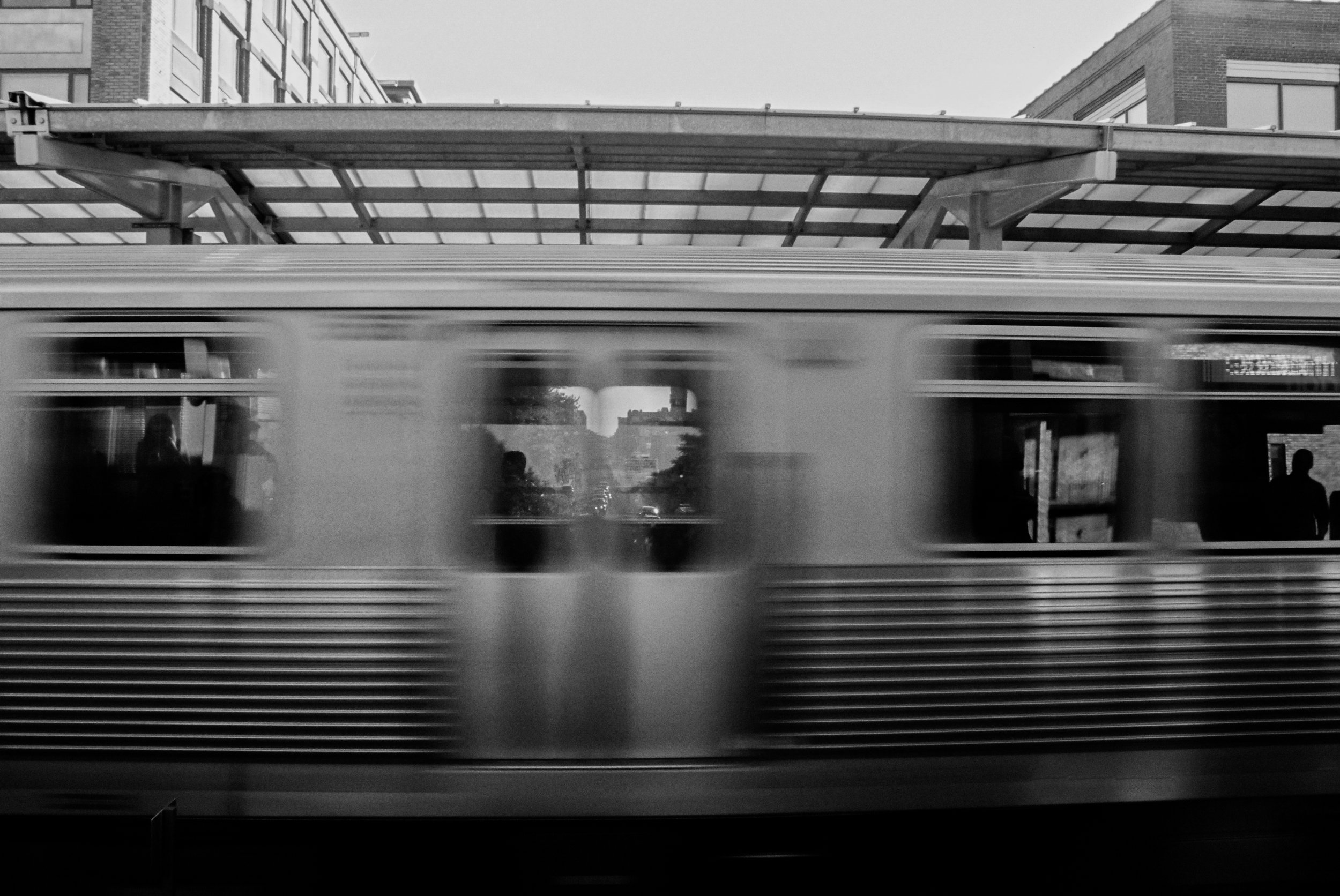    Human Movement    The collection of images displayed here are inspired by the themes of transit and human movement, as well as the isolation and silence one often experiences while being surrounded by hundreds of nameless passengers with unknown d