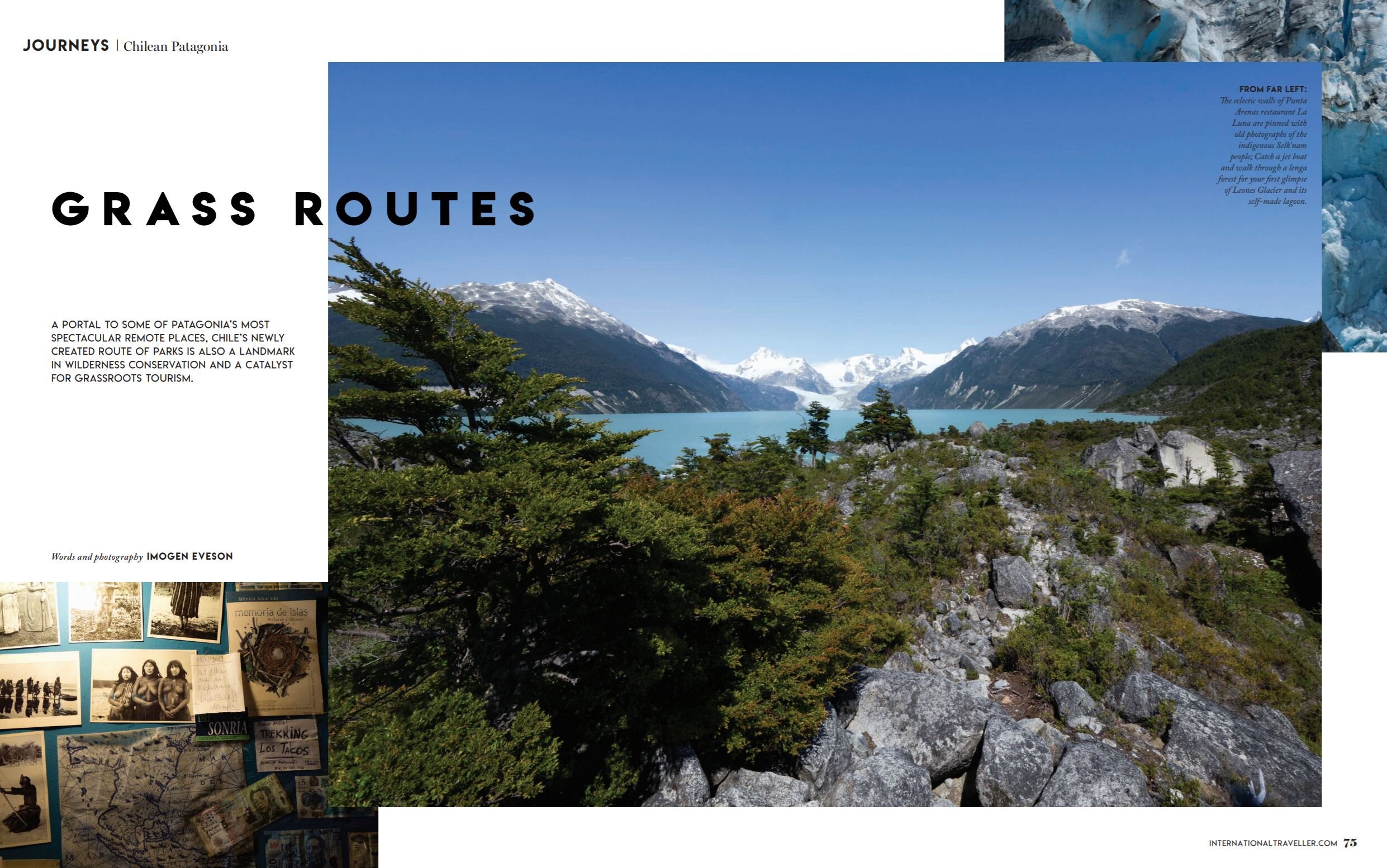 Patagonia travel feature – International Traveller issue 40