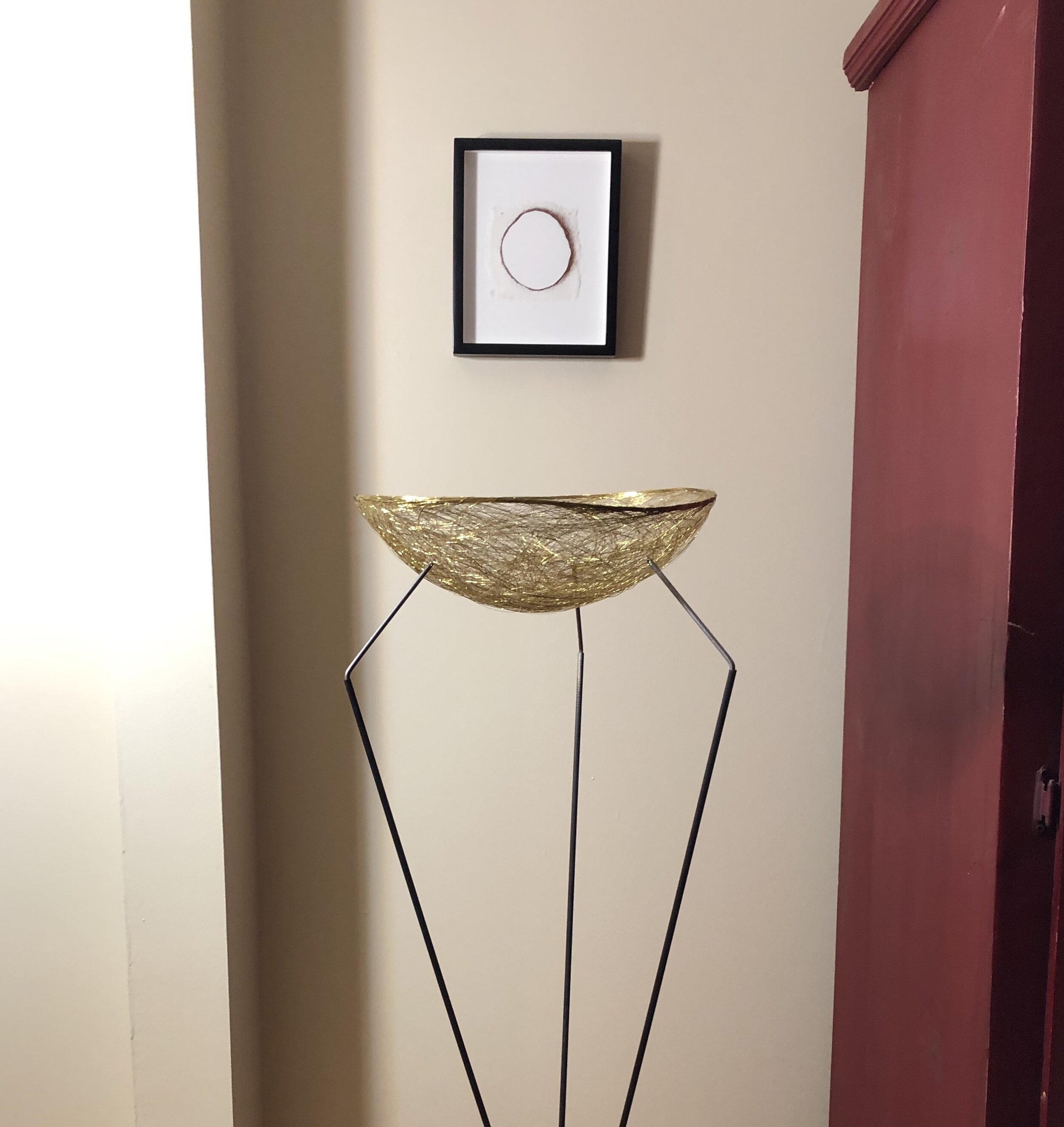 Art Display Stands Made from Carbon Arrows — Brightwire Designs