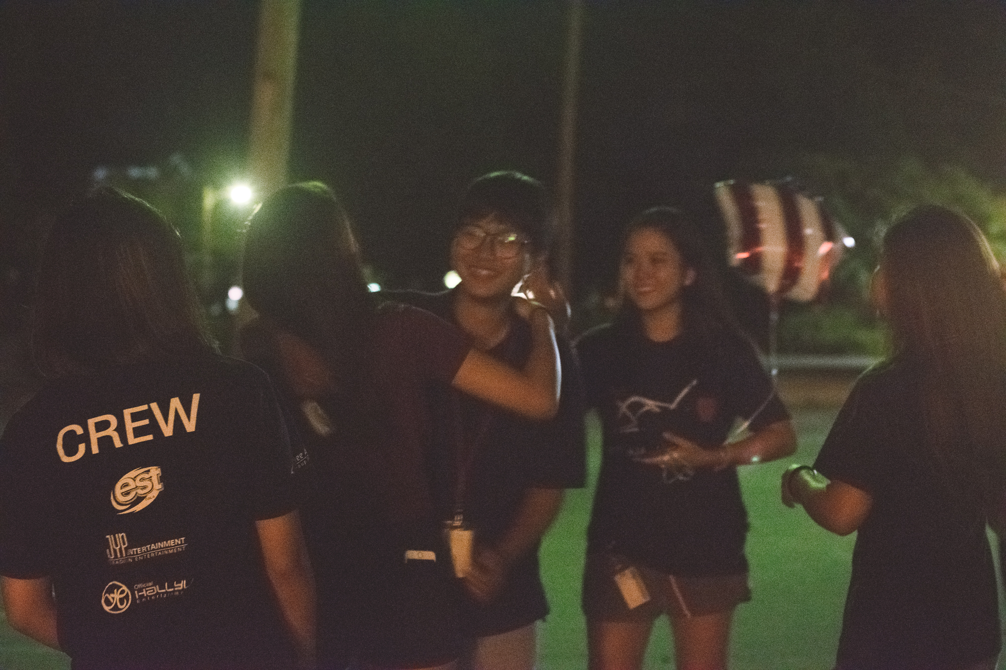 not seeing each other till who-knows-when after months of seeing the same faces every single day.
