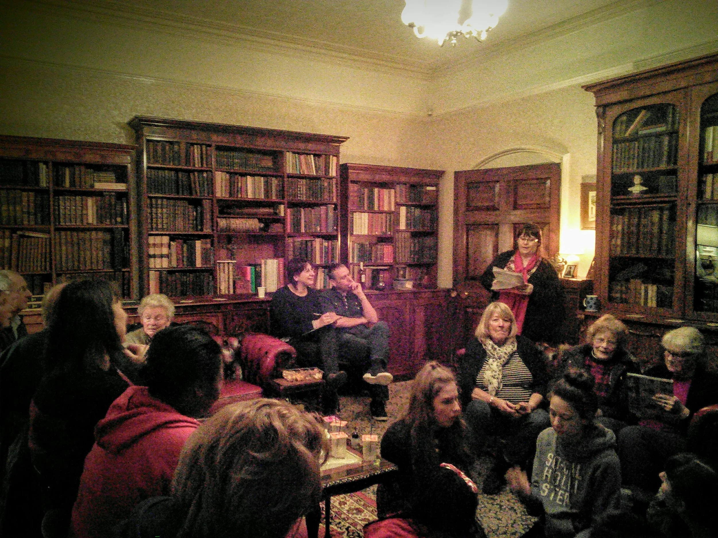 Enjoying some social time together