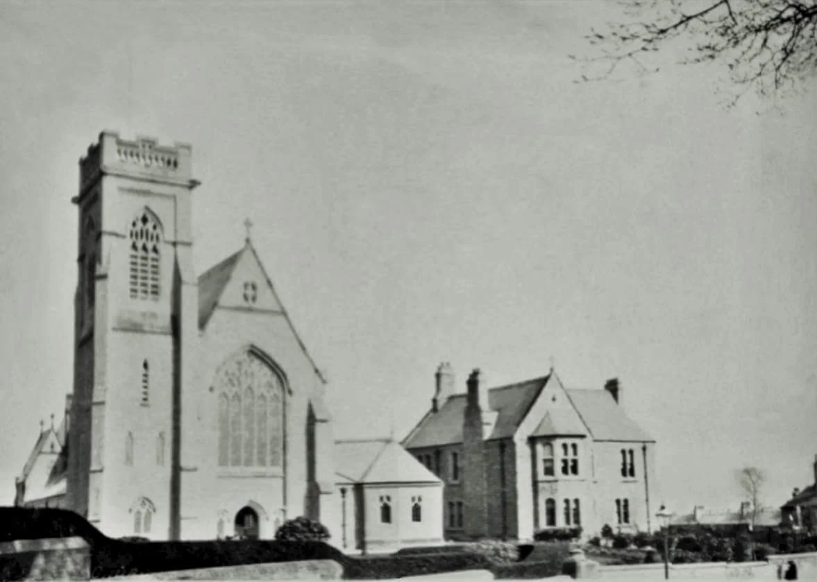The church, upon its completion in 1901.
