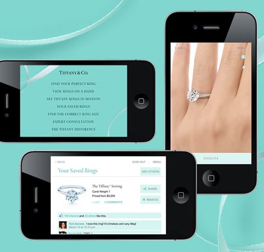 tiffany and co application