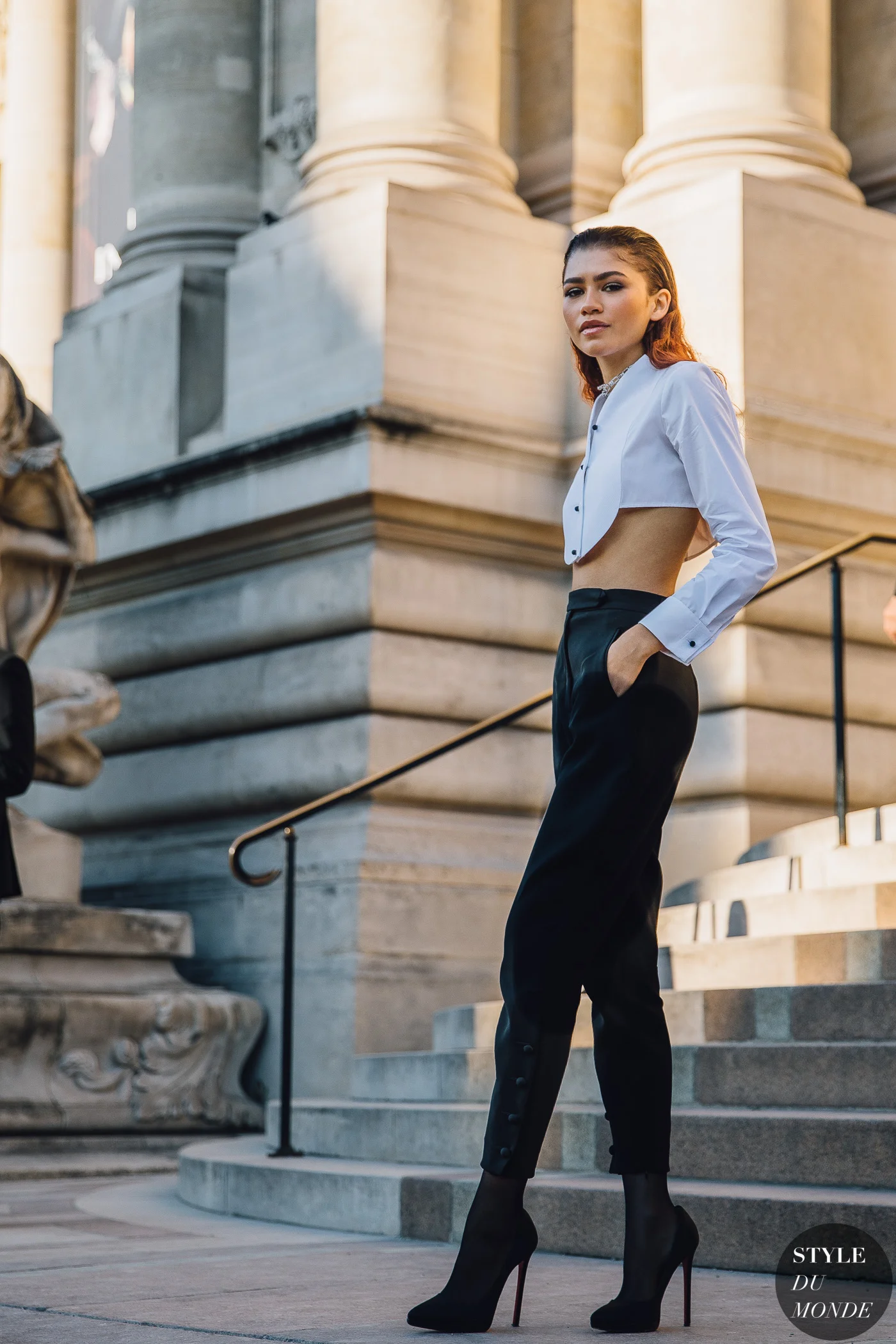 Zendaya in Armani Prive Source: Styledumonde