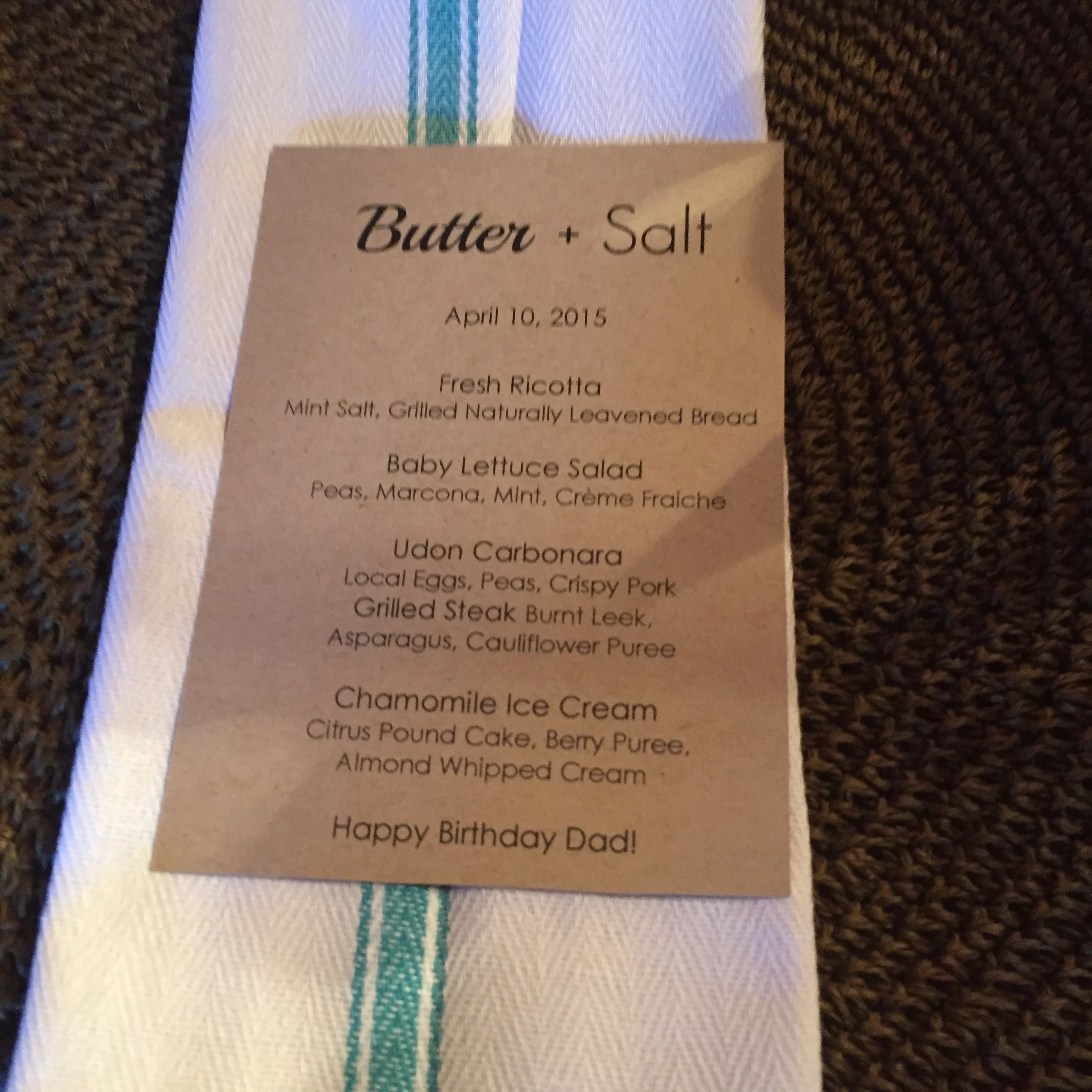 butter + salt: tahoe private chefs