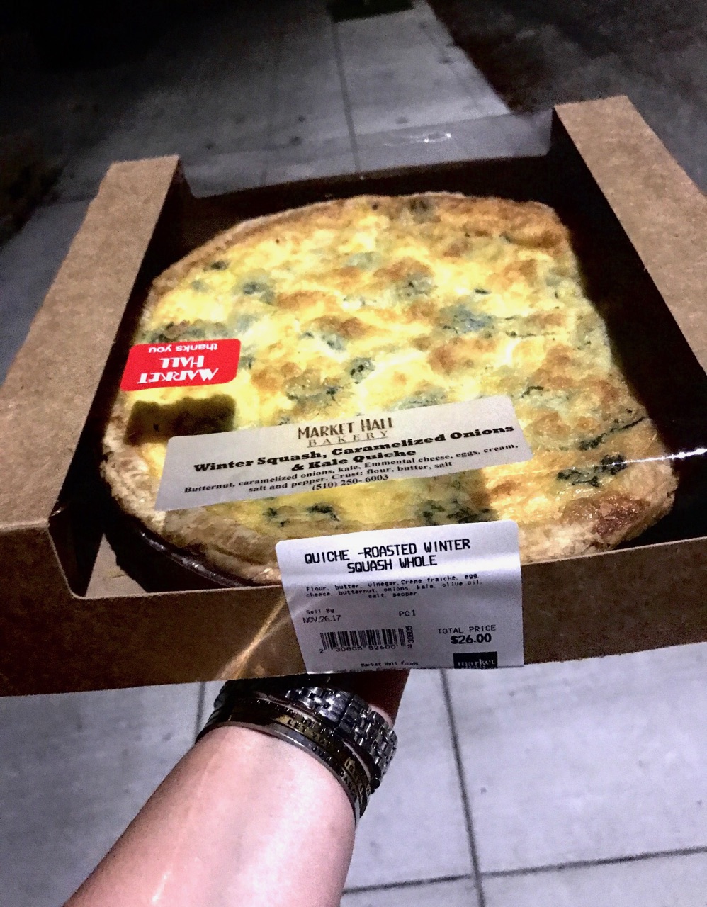 hostess gift idea: breakfast the next day