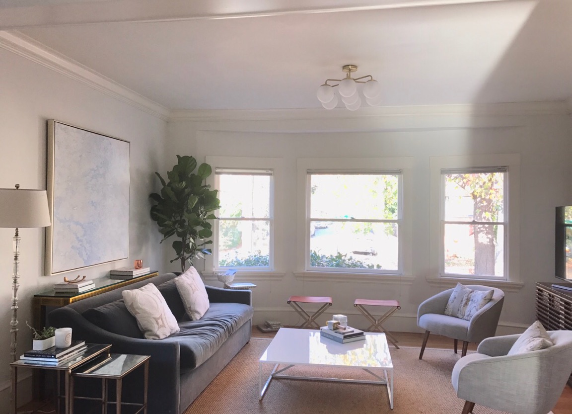 evolution of my living room