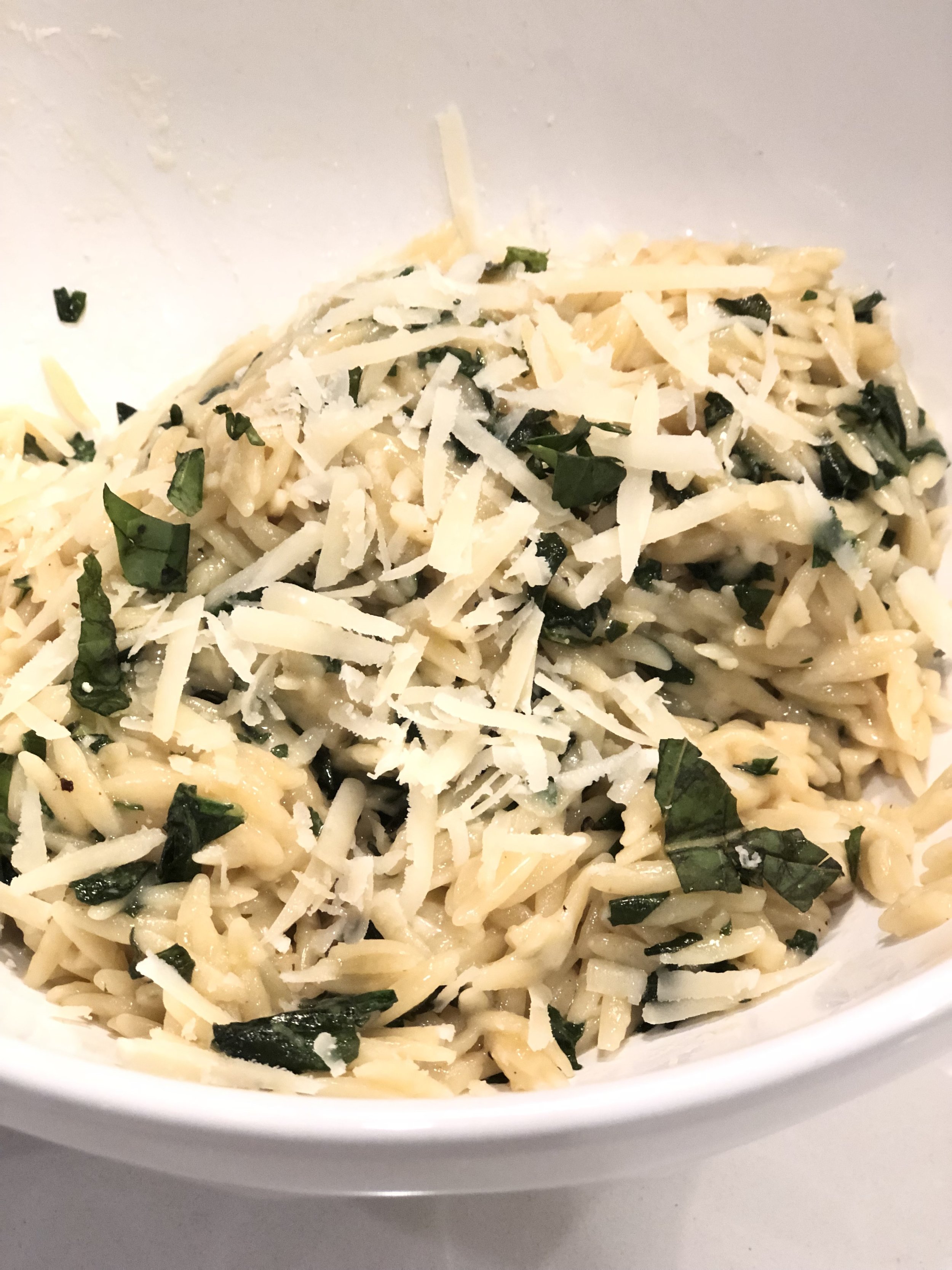 parmesan orzo