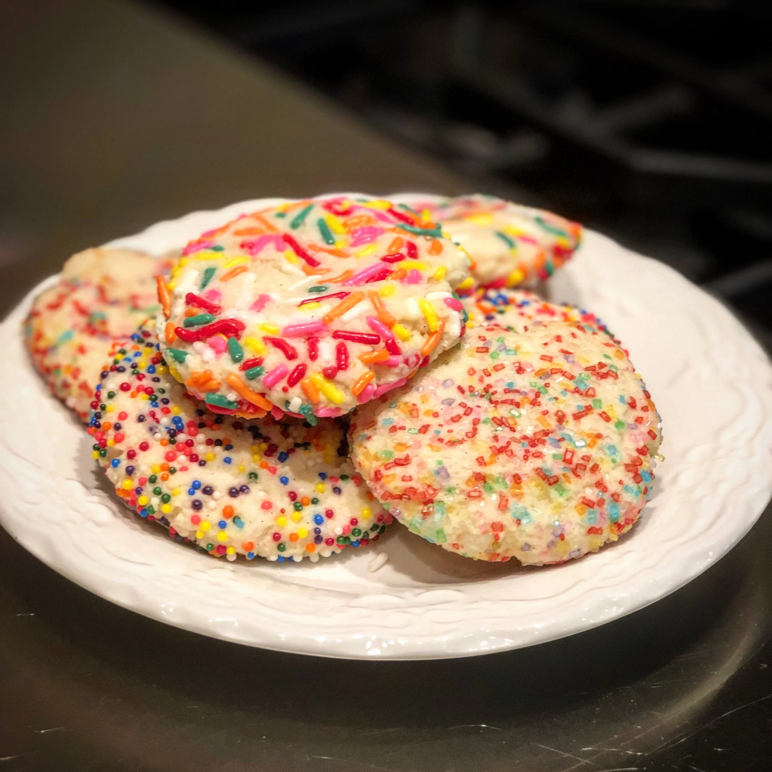 confetti cookies