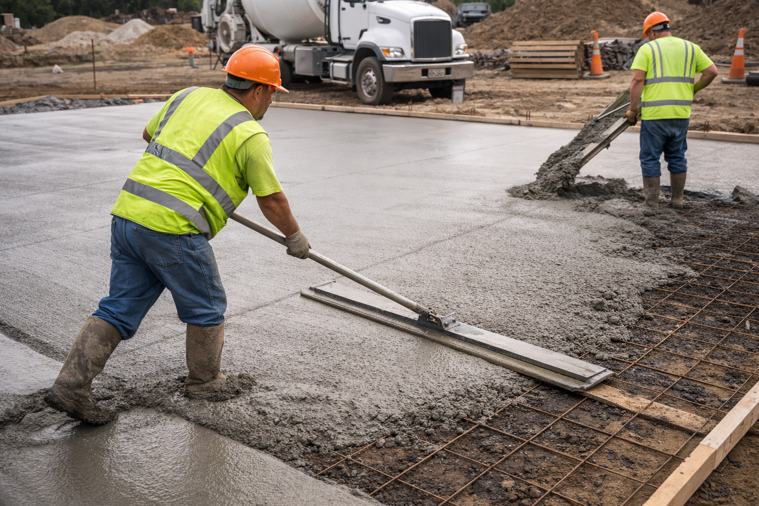 Cement/Concrete
From driveways to foundations, our concrete services ensure durability and precision.
