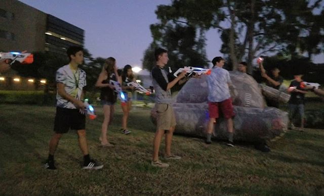 Had a really great time hosting laser tag at @calpolypomona 
The lights on the #lasertagpro guns were bright and made for fun night games.

#deltaburst💥💥💥 #Deltaburst #alphapoint #OutdoorLaserTag #Nerf #nerfwars #nerfgun #PartyXtreme #partyrentals
