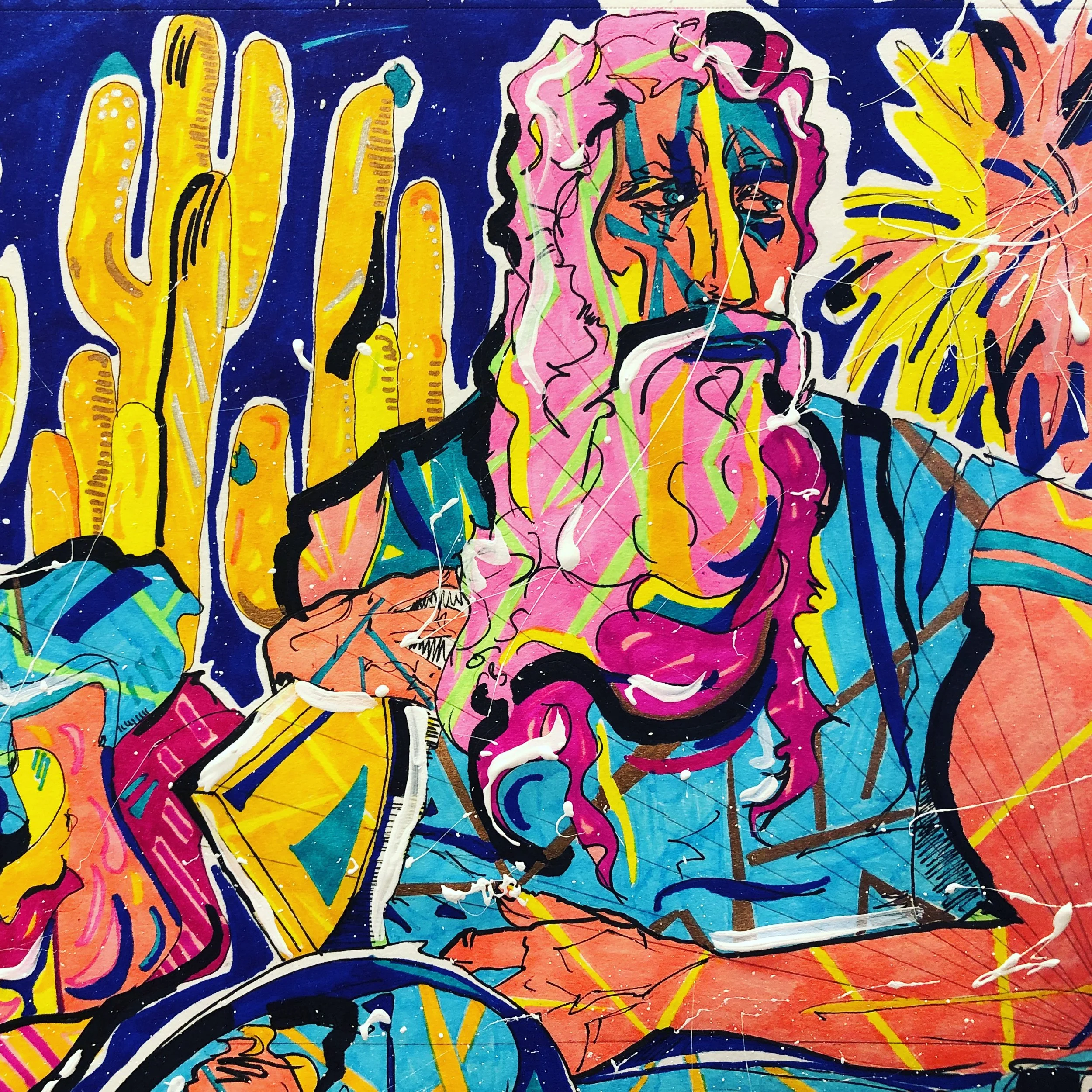 Moses up close (still in the Mojave)