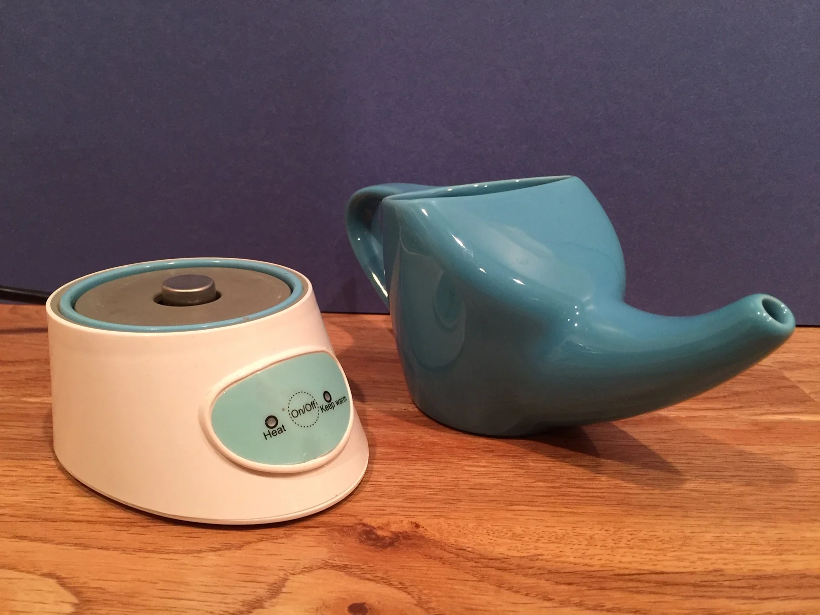 Chose from white, blue, orange, or sea green