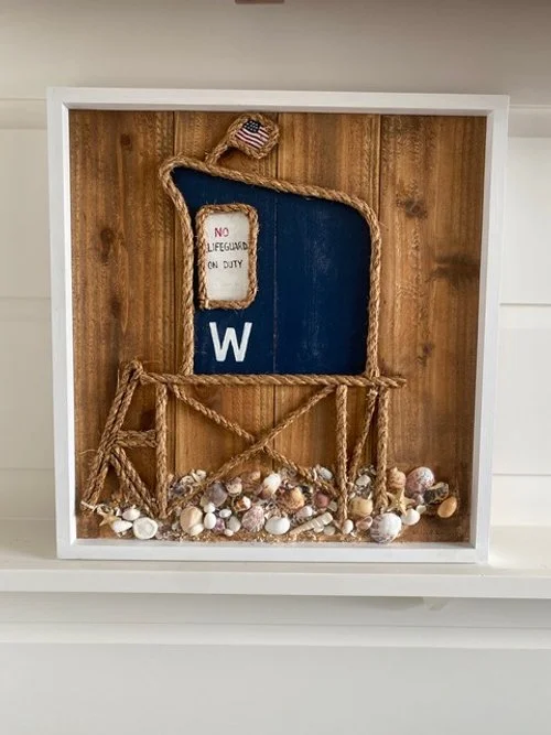 Newport Beach Wedge Lifeguard TowerArtwork