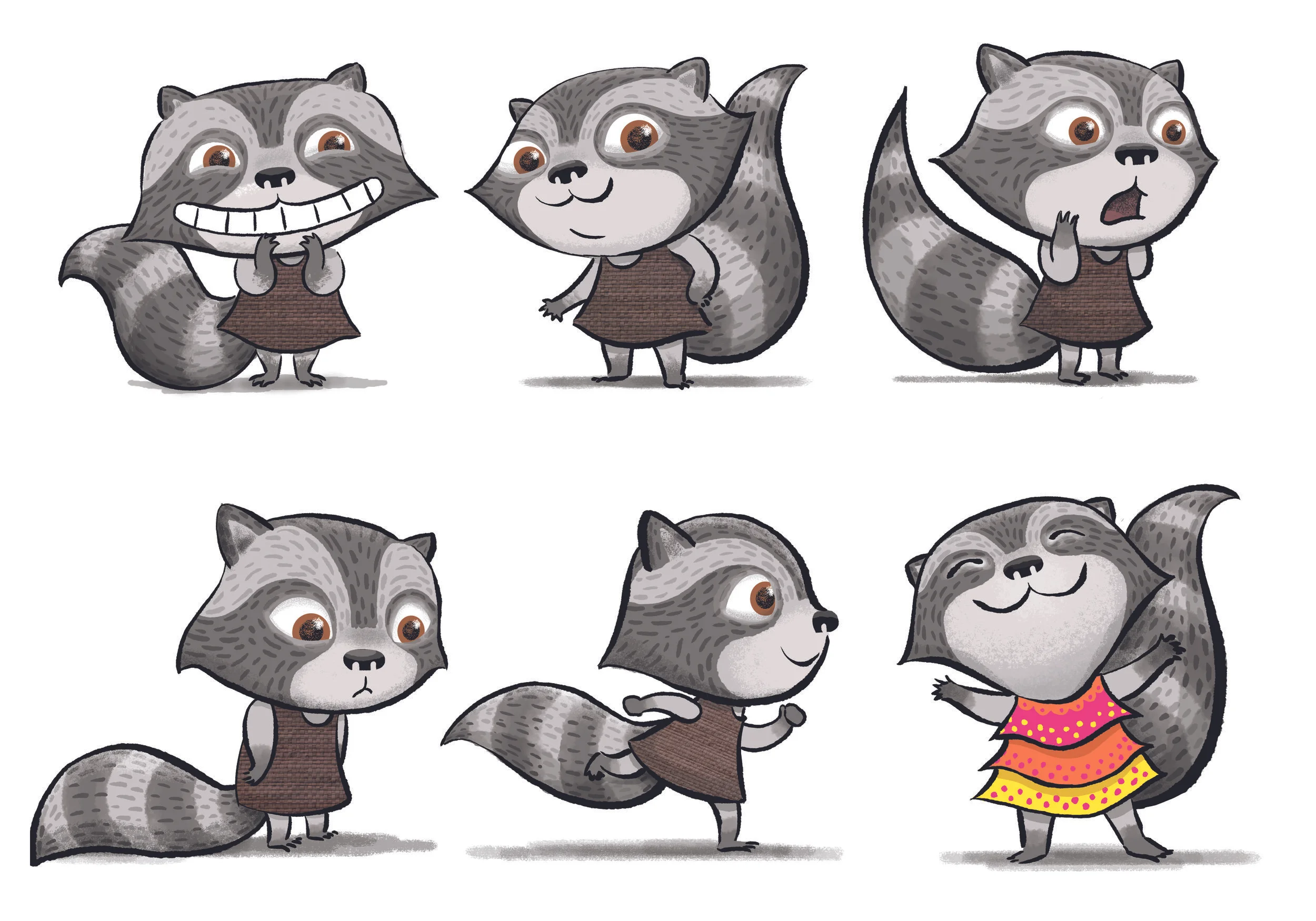 Pandora poses