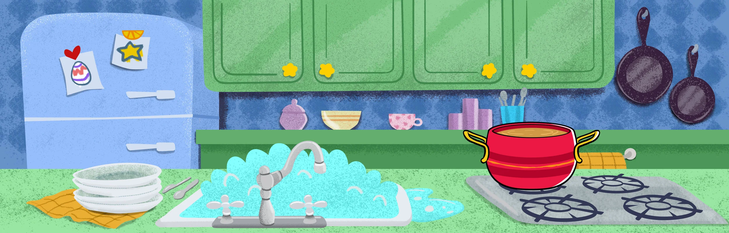 BG art for Nickelodeon’s Cantico’s World