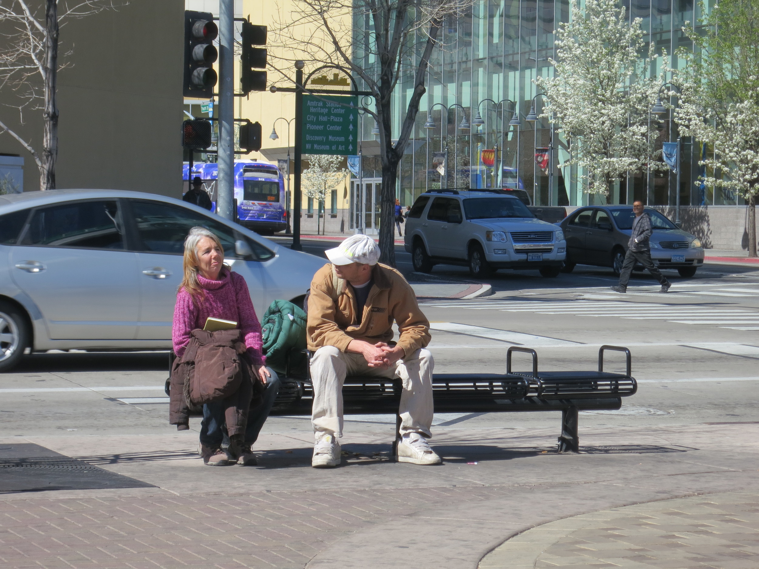 Volunteers quickly started outreach efforts, to find out what were some the issues facing Reno's homeless population.