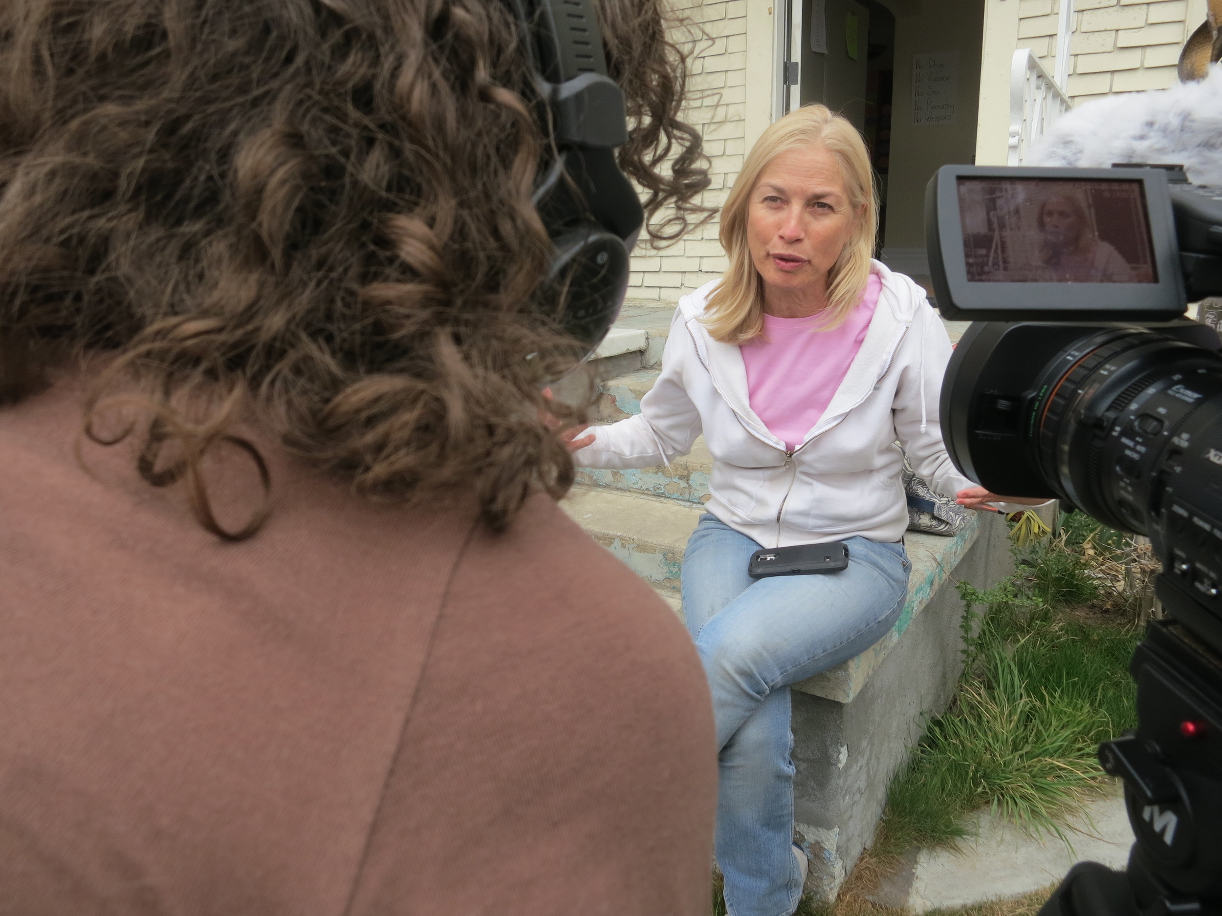 Those who had been on the street 48 hours were interviewed.