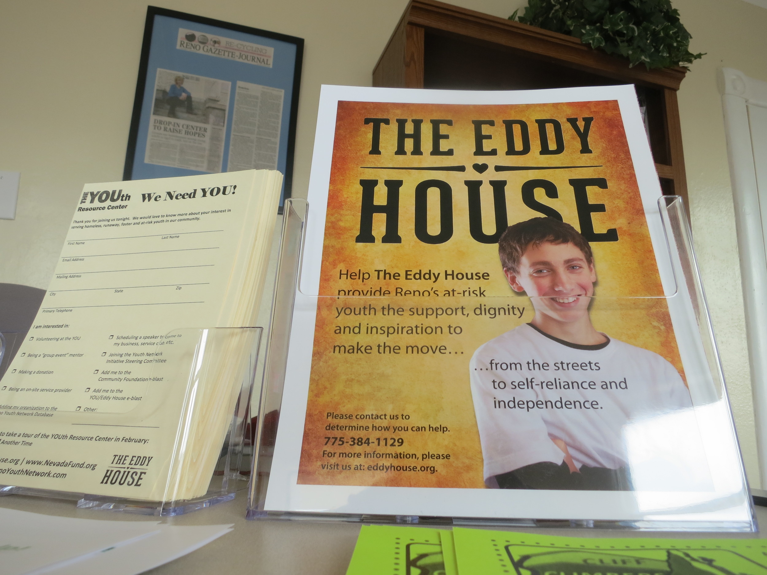 The Eddy House was open, and the work to help Reno's homeless youth began immediately.