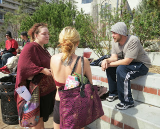 Brian Eddy took part in an outreach effort for homeless kids last year in Reno