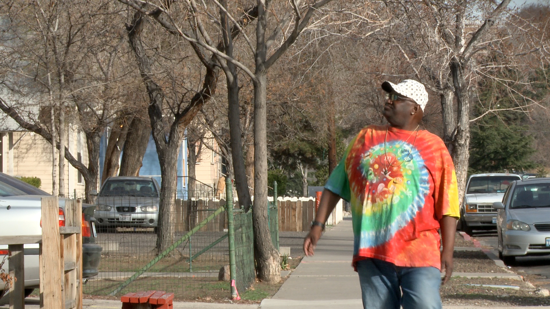 A Renoite wonders where all the people will go. Dozens and dozens of residents, from students, to families, to old retirees, currently live in this downtown Reno block set for demolition.
