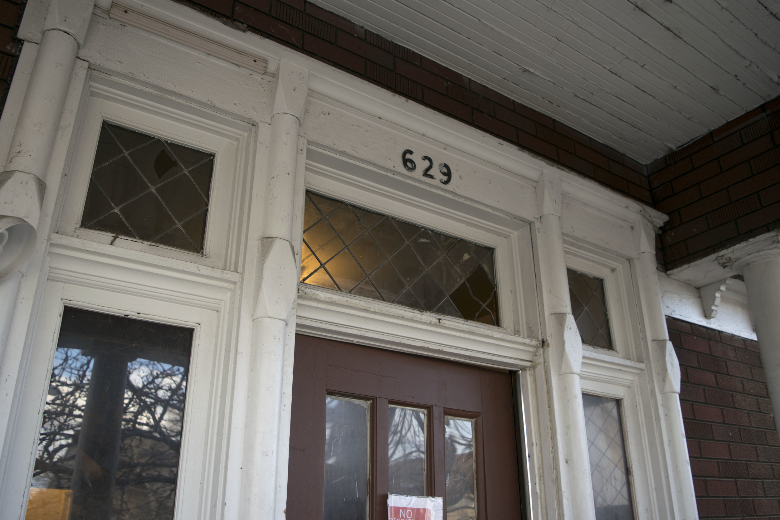 The old house where James is renting has some of the most affordable prices in downtown Reno and is conveniently close to the main bus station. Photo by Jose Olivares