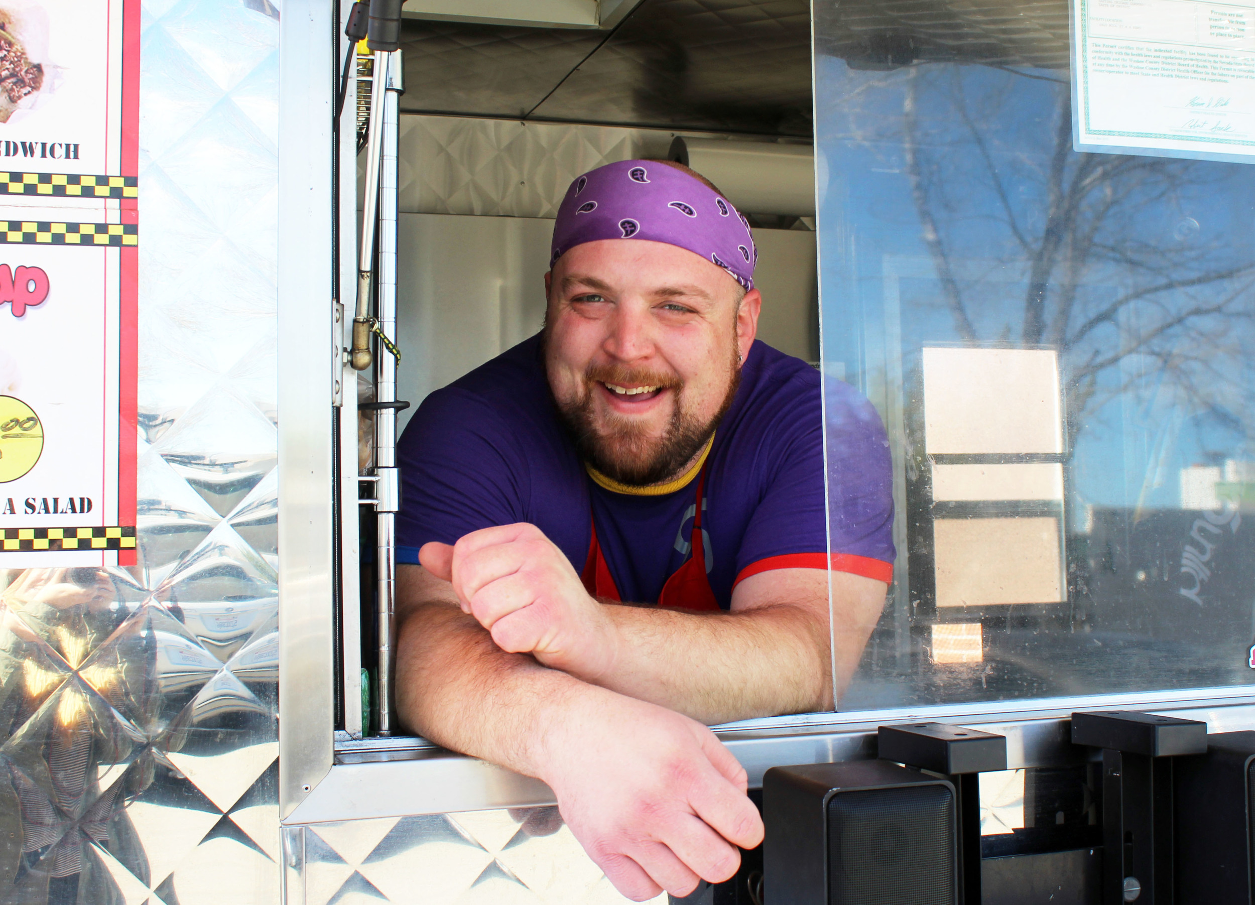 "Working in the small space really proves how much I like my boss. Sometimes it's both of us in here together," Spike said with a laugh.
