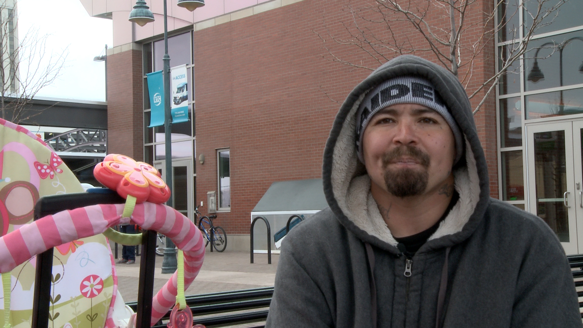 Albert says he almost gave up on his steady job search, but that his wife also brought him back to his senses.