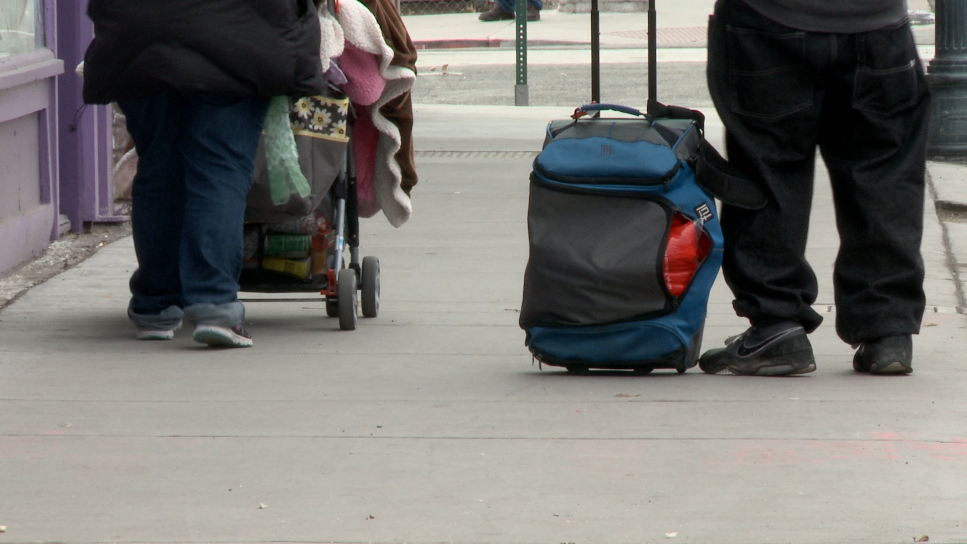 Albert's life was a shuffle between finding money, a steady job and helping his new family cope with homelessness.