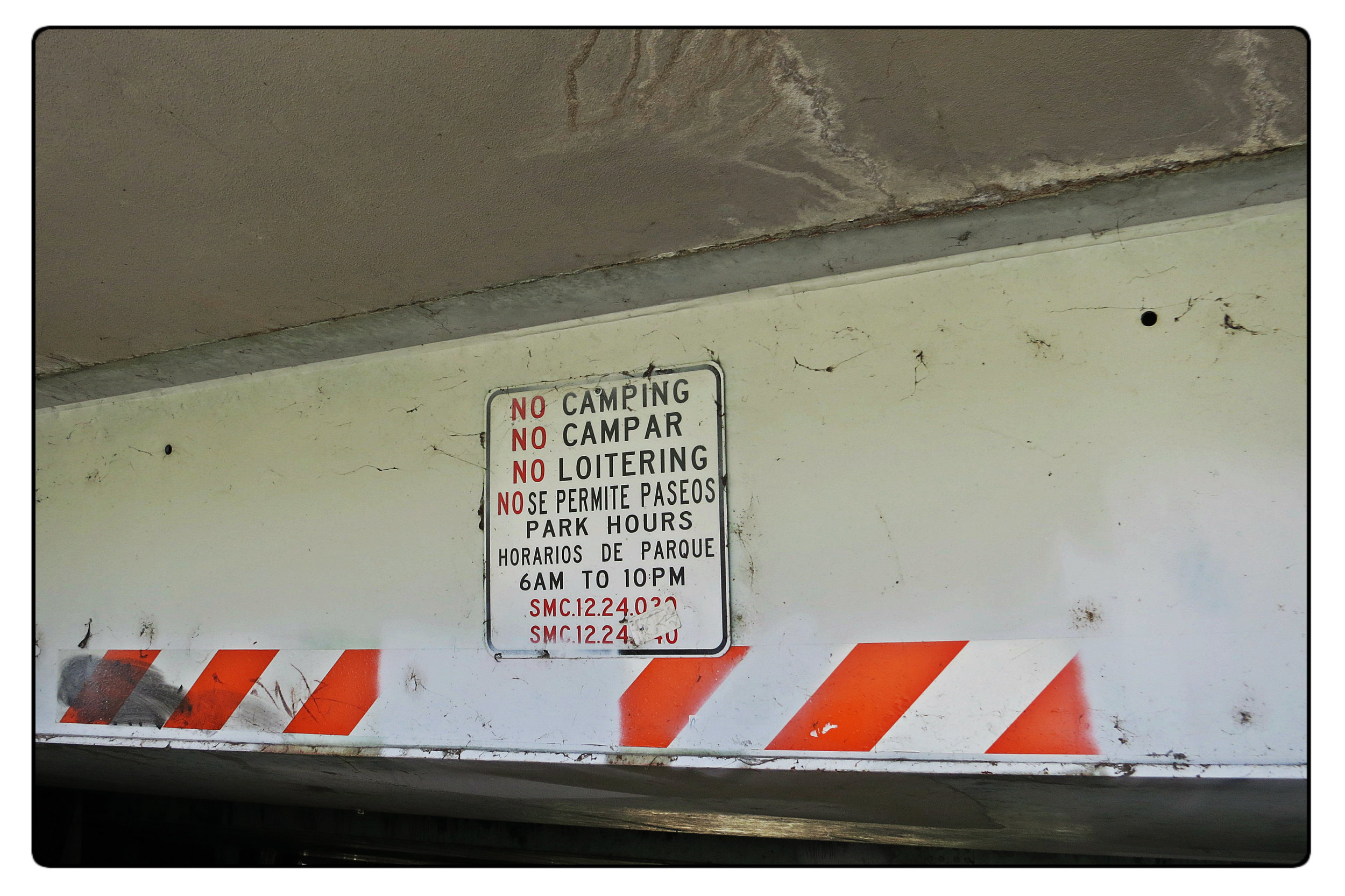 The bridge under which Brian slept during the winter 2015/2016, by the Truckee River, along the Reno/Sparks line.
