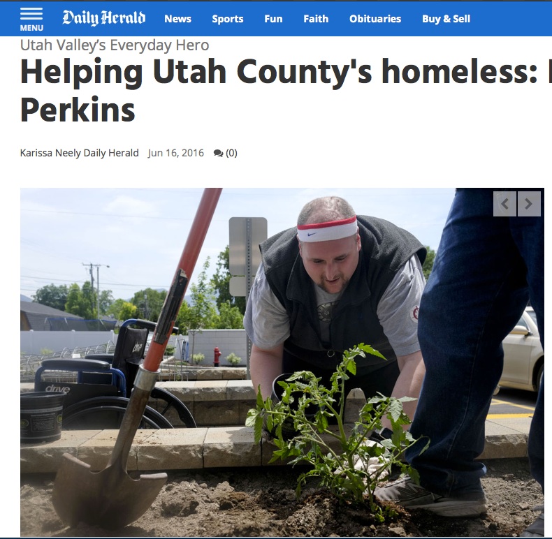 Most coverage in the media focuses on success stories but not on those who fall through the cracks of programs which receive very little accountability. Screengrab from the Daily Herald in central Utah, in a story about CABHI recipients there.