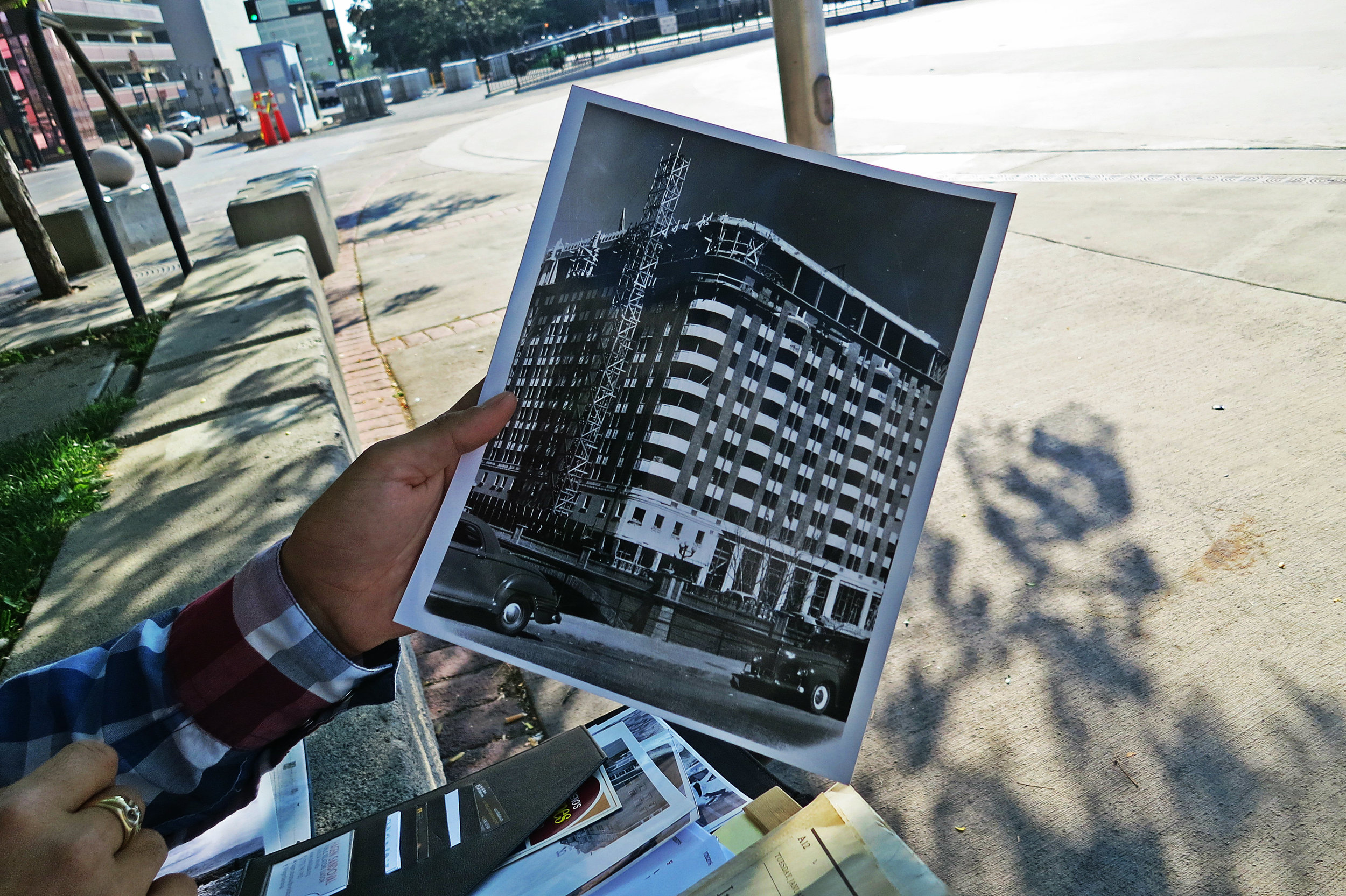 “The plans were made in the 1930s and it was built in the 1940s. It was very modern but at the same time very classic. Compared to today’s hotels it was tiny. 300 rooms is nothing.”