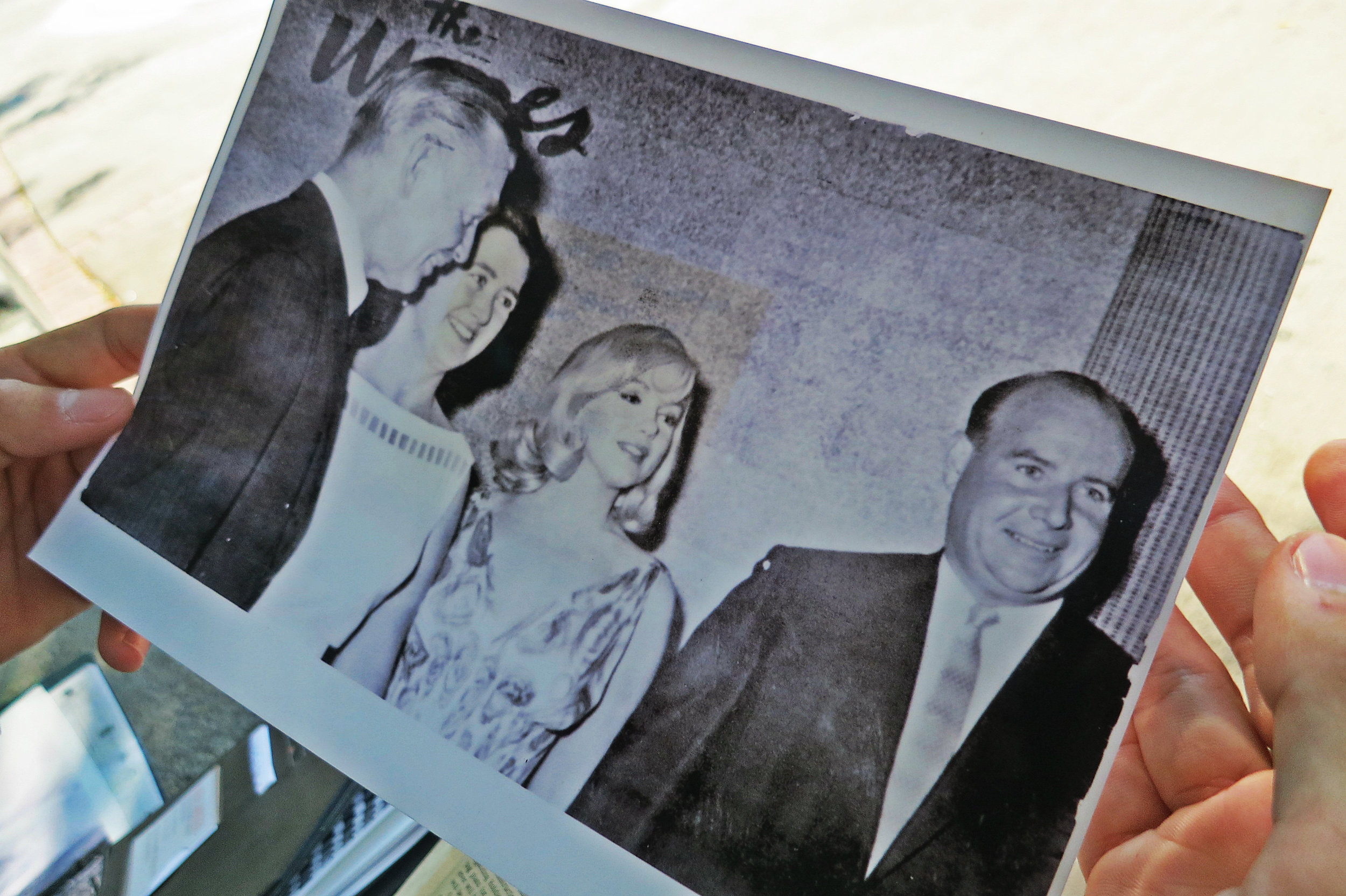 Clark Gable, Gloria Mapes, Marilyn Monroe and Charlie Mapes at the Mapes during the early 1960s. “Those names do resonate because they are classics. Our generation is still motivated toward retro. Marilyn Monroe is still a huge icon. But people don’t know the history of the Mapes.” The last film for both Gable and Monroe was the Misfits in 1961 and they were brought to the Mapes during its filming.