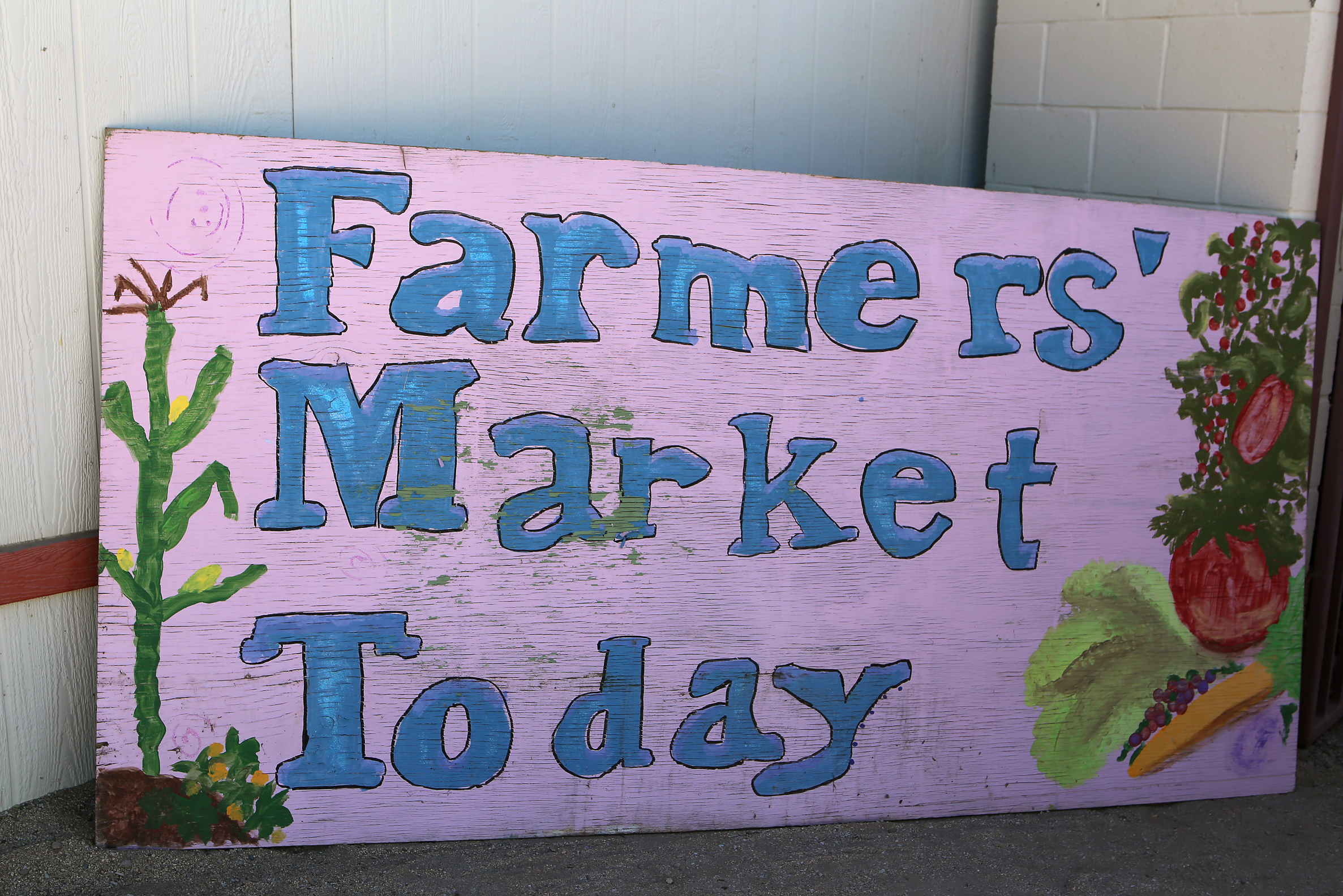 Do it yourself, and you could one day even start selling your healthy fruits and vegetables at a local farmer's market. Photo by Shelley DeDauw.