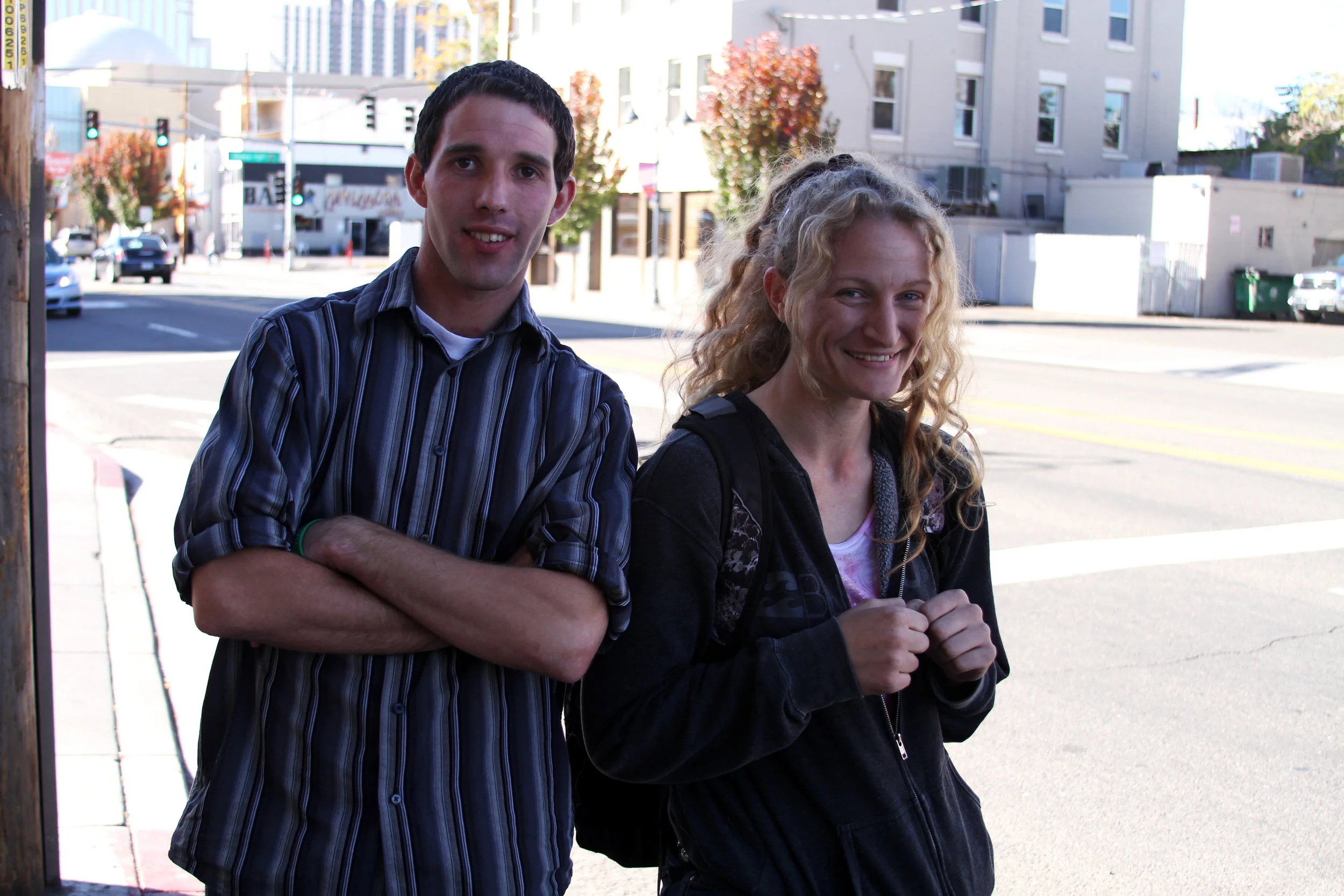 Ryan and Shelby G. pose for Our Town Reno. Photo by Jose Olivares.