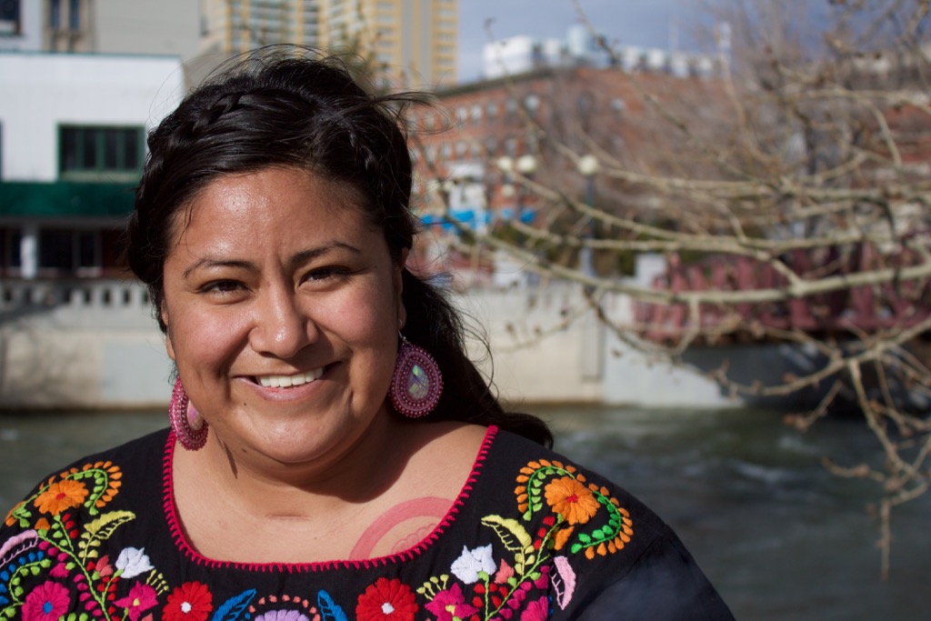 Ramirez said she didn’t mean "warrior" in a negative sense but that she recognizes her strength. Photo by Alexandra Mosher / Our Town Reno