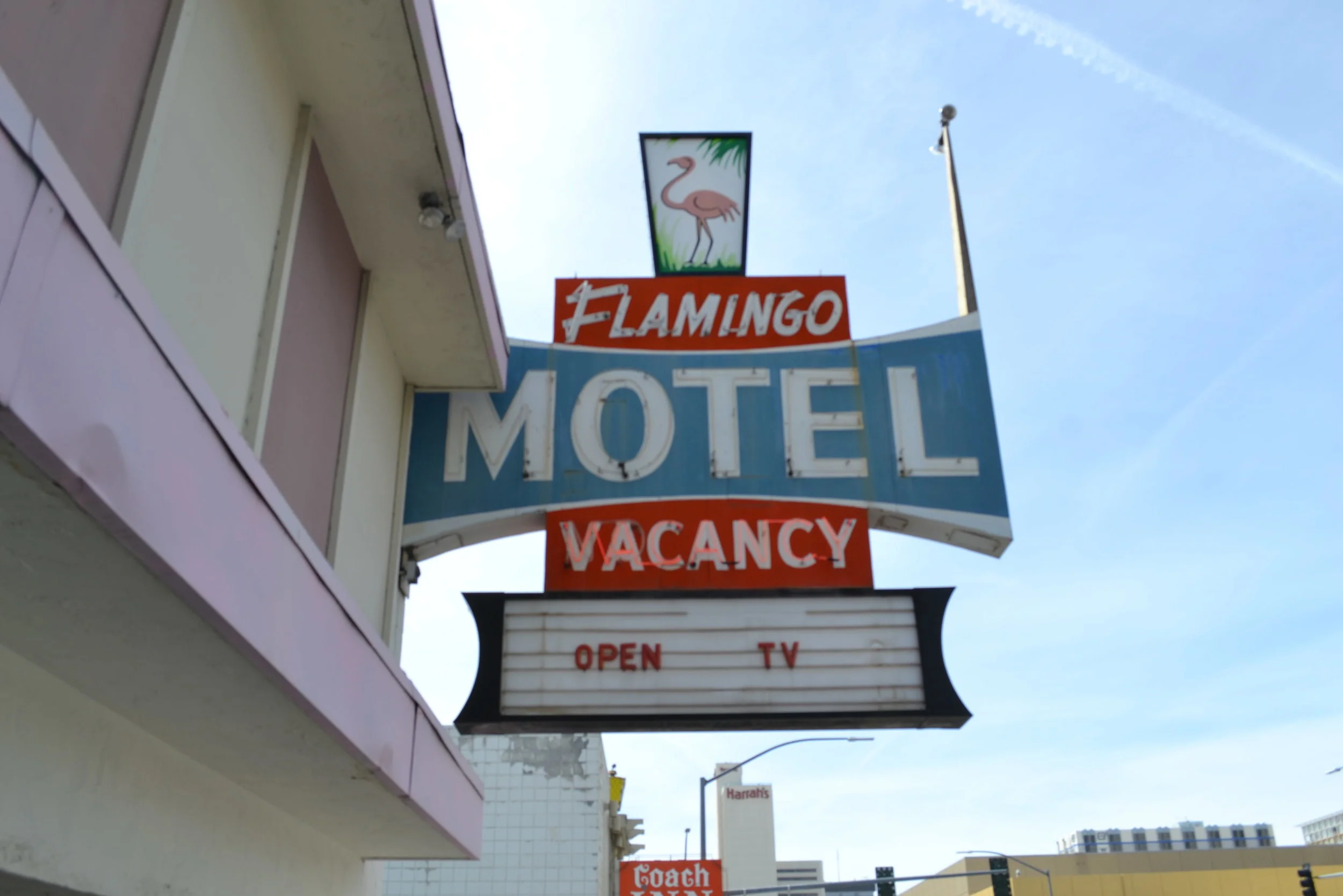 Often adorned with vintage decor of the 1970s, motels have become a pivotal part of Reno’s composition—even if you haven’t stayed in one. On a casual drive up or down one of the main drags of Reno, it’s uncommon to not see at least one motel in a quick glance out of a car window. Photo by Jacob Jacoby for Our Town Reno