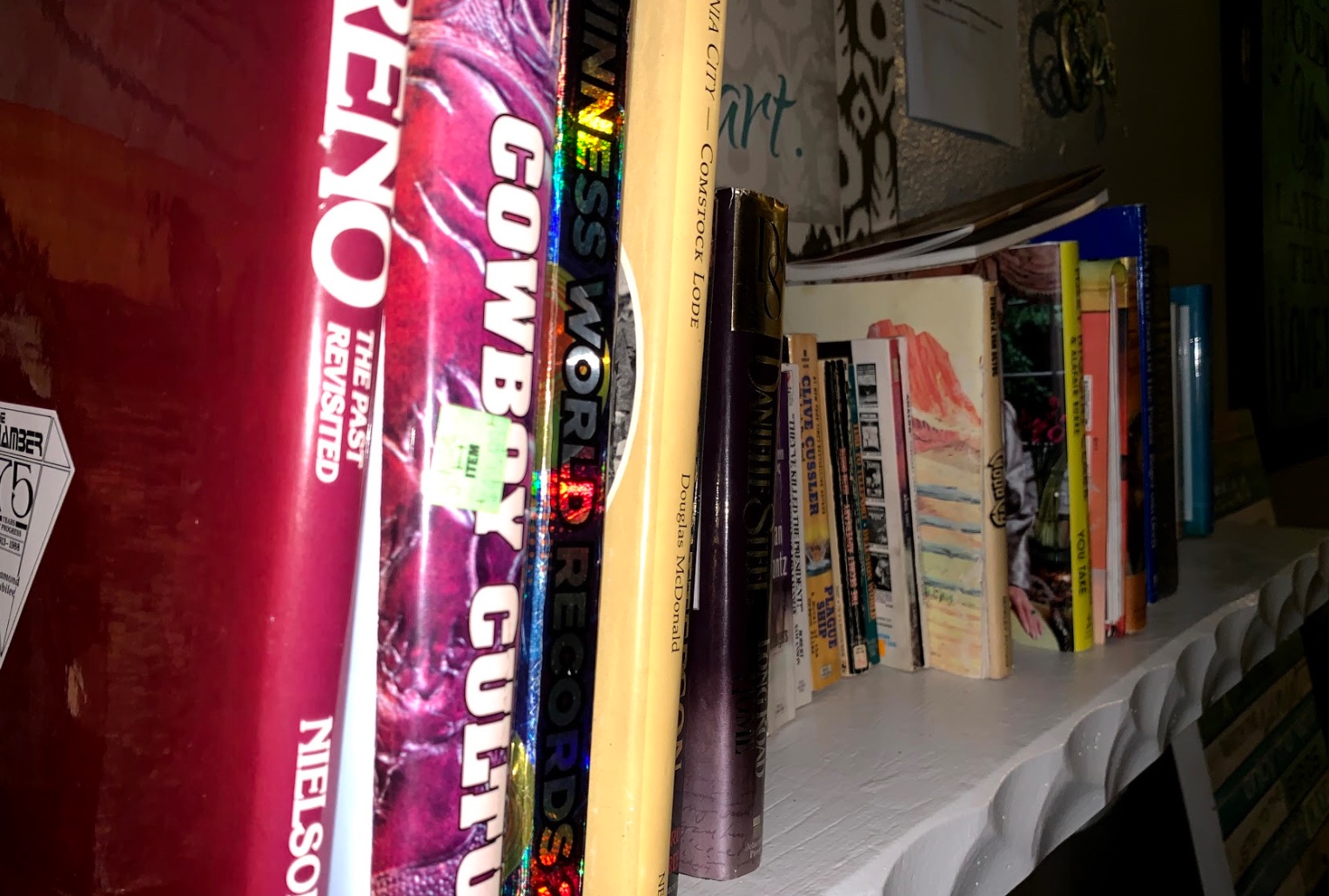 Books at one of the houses are part of entertainment and recovery from deep, dark depths for many, including Payne, who owned a restaurant before her life got derailed. “When you're out there on the street, the only way that you can survive is to stay numb, stay numb to what you had in the past,” Payne said. “Stay numb to the fact that you don't have a house to live in anymore. Stay numb to … you've lost your career… Maybe you're just going to find a place in a doorway to stay out of the elements. I mean imagine that you've had a full life before that. And I've been there, like I've been there … I lived in a cargo container in the port of Long Beach. I lived wondering if I was going to get robbed or raped. I lived with one eye open and one ear to like ....is somebody climbing in to my container? Is my stuff going to be there when I'm coming back? And so in order to survive , you have to develop such a hard shell. You have to like create this impenetrable like wall around your consciousness and your heart because how else do you survive every day?”