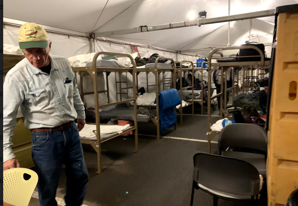 Bob Jones was also a volunteer last winter. “I look at it like maybe if I don't show up, 50 people won't have a place to sleep tonight. I can't do that,” he told Our Town Reno at the time.