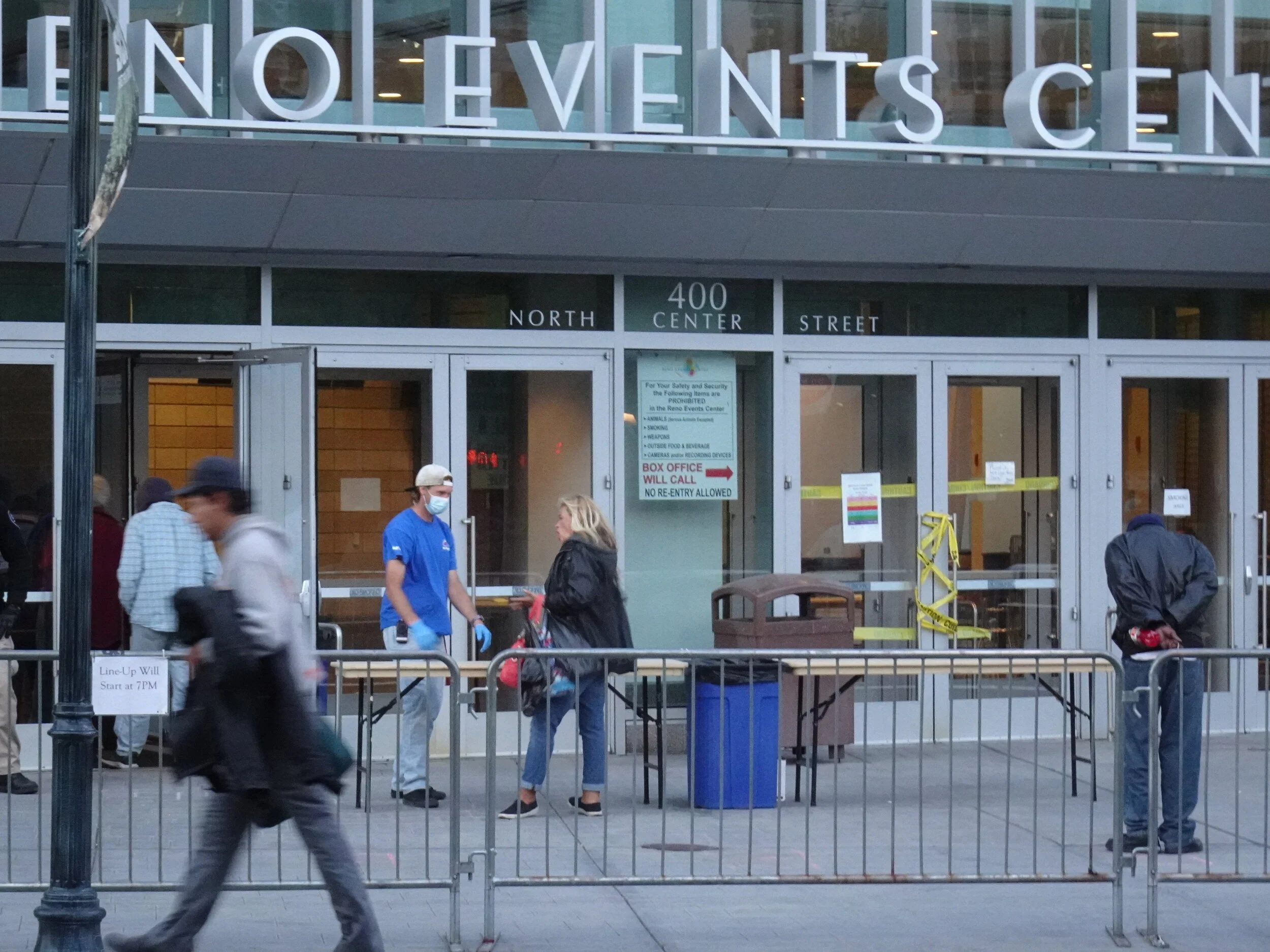 Transition from Record Street and the Reno Events Center to Our Place