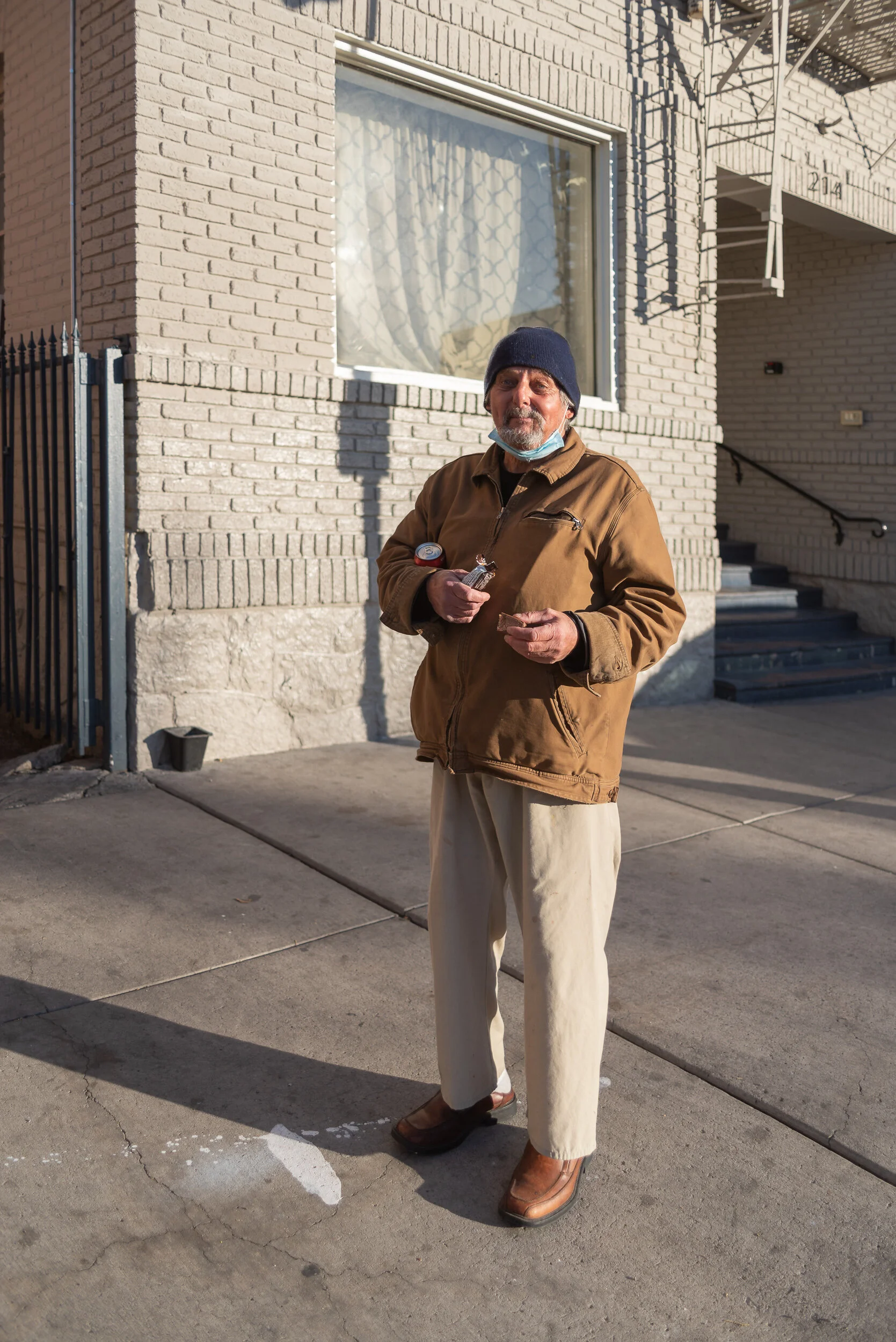 Michael living in the Well Center Covid House.jpeg
