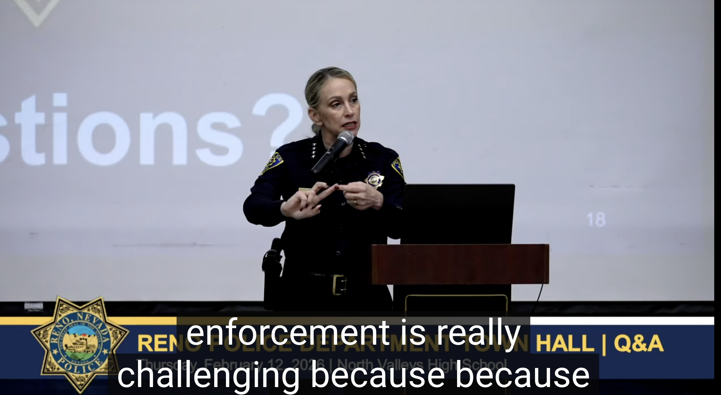 Tense Police Town Hall Follows Release of Bodycam Footage from Wells Ave Police Killing 