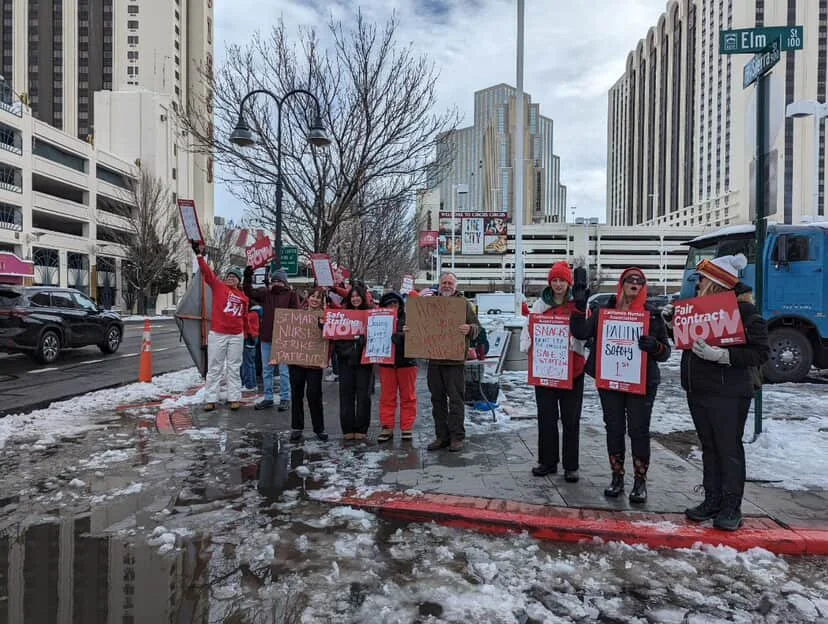 Saint Mary's Nurses Strike Underway in Reno