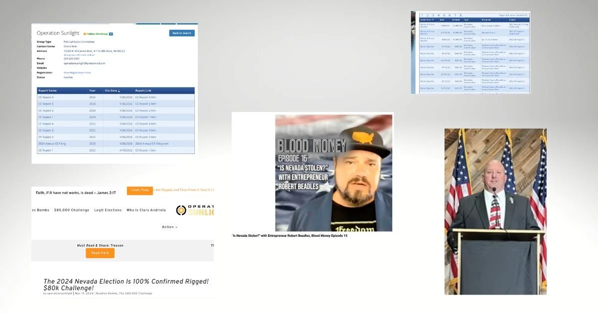 Is the Era of Robert Beadles Trying to Influence Washoe County Politics Over?