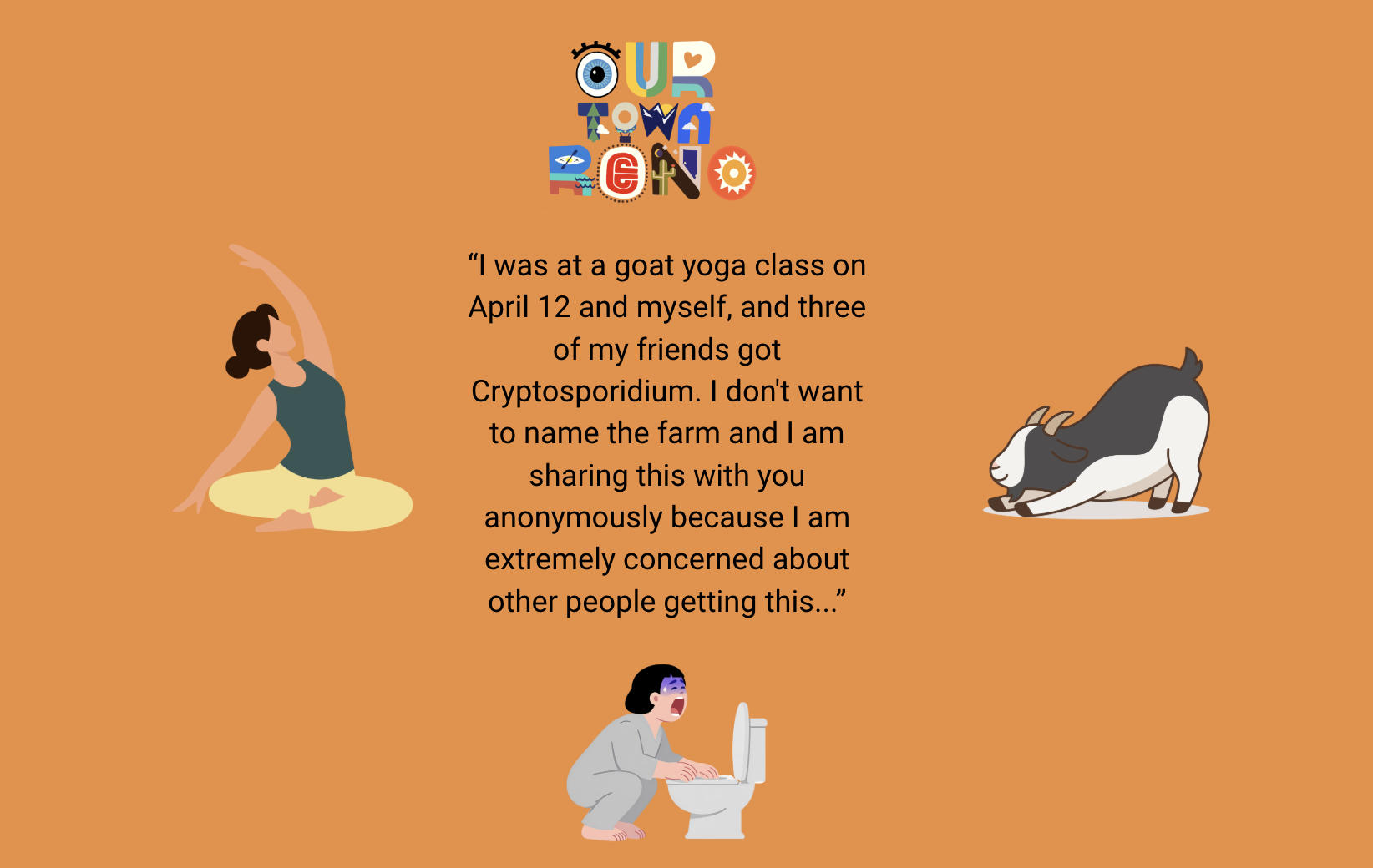 Yogi Shares Ordeal of Getting Sick After Taking Part in Goat Yoga at Local Farm