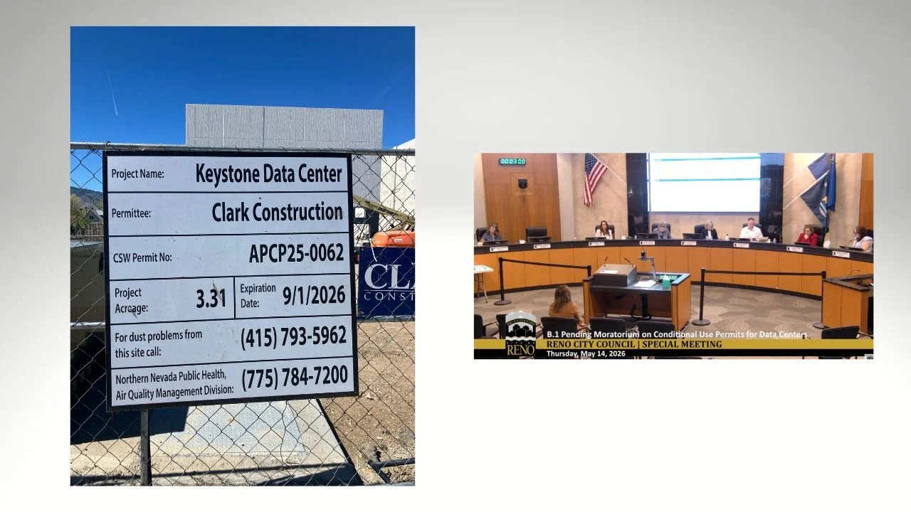 Data Centers Get Brief, Temporary Moratorium in Reno Ahead of Primary Elections and New Council Discussions 