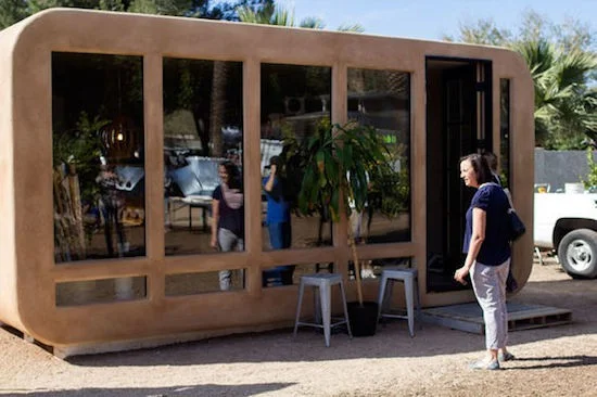 Foam microdwelling by Dan Dwyer