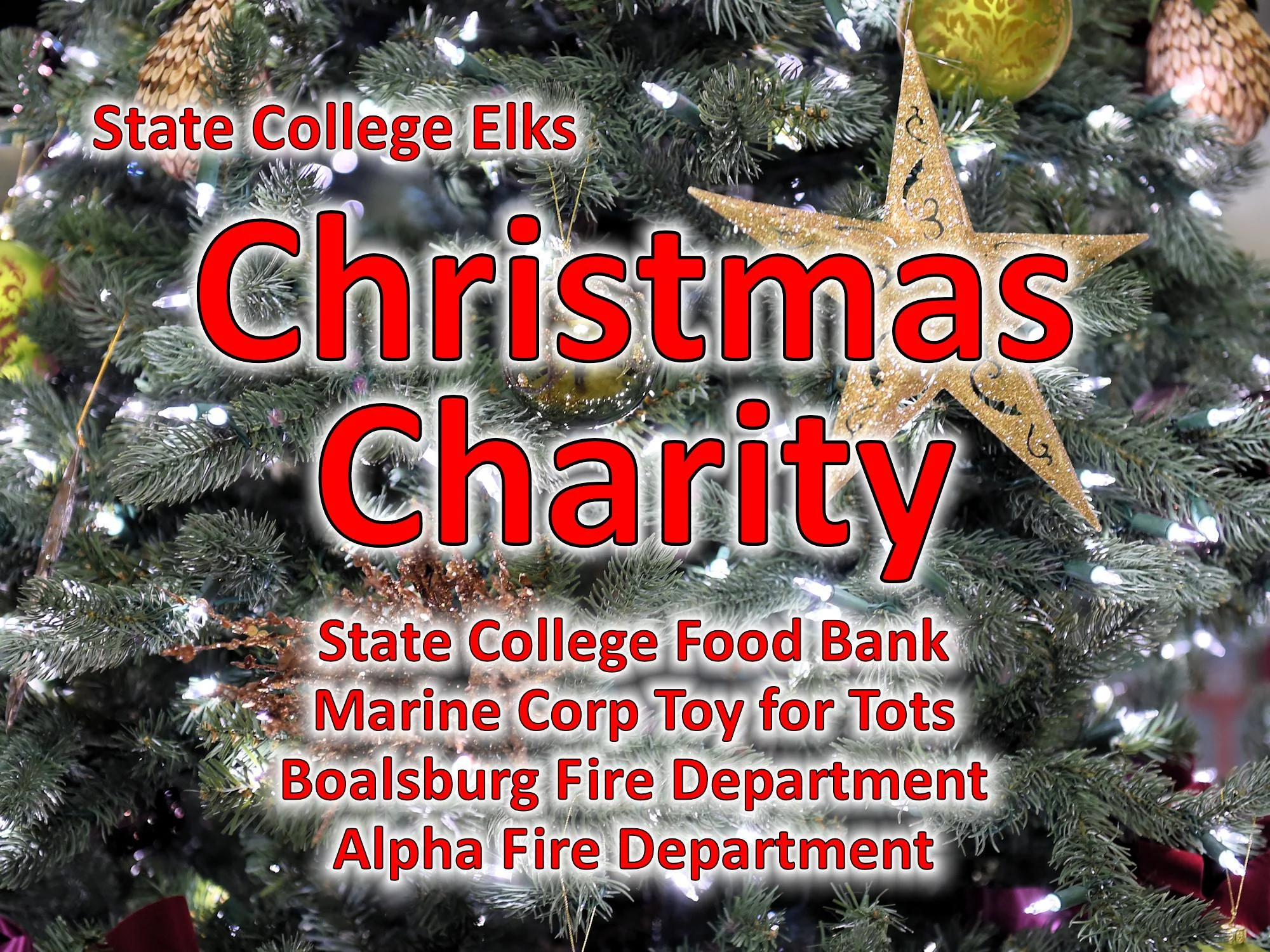 State College Elks Annual Christmas Charity