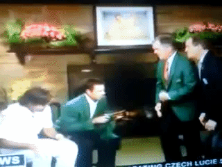 Still the best moment ever in the Butler Cabin